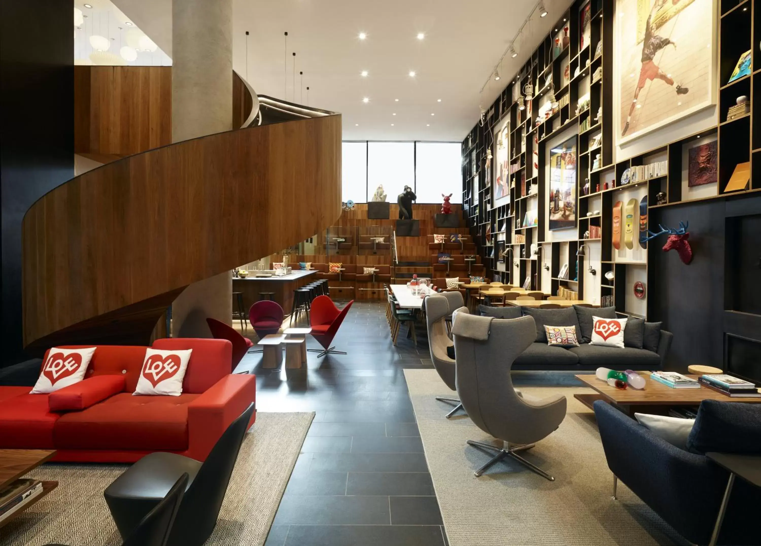 Lobby or reception, Lounge/Bar in citizenM New York Bowery