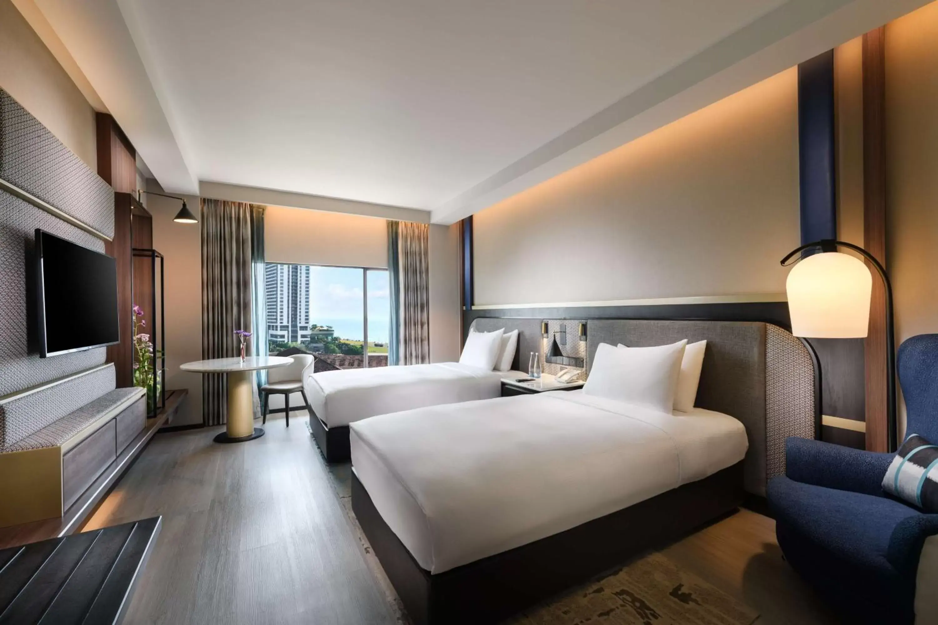 Bedroom in Hilton Colombo Hotel