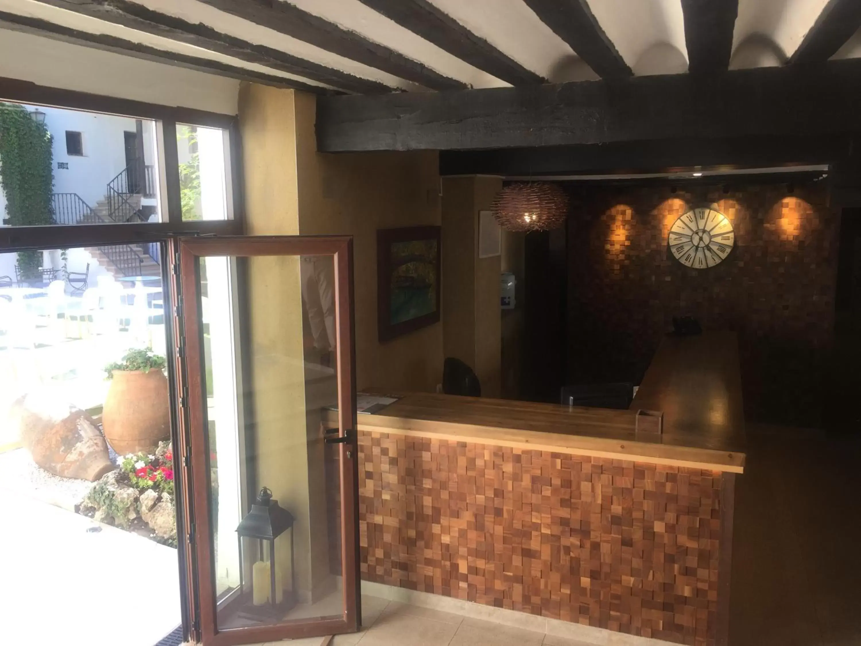 Lobby/Reception in Hotel Resort Cueva del Fraile