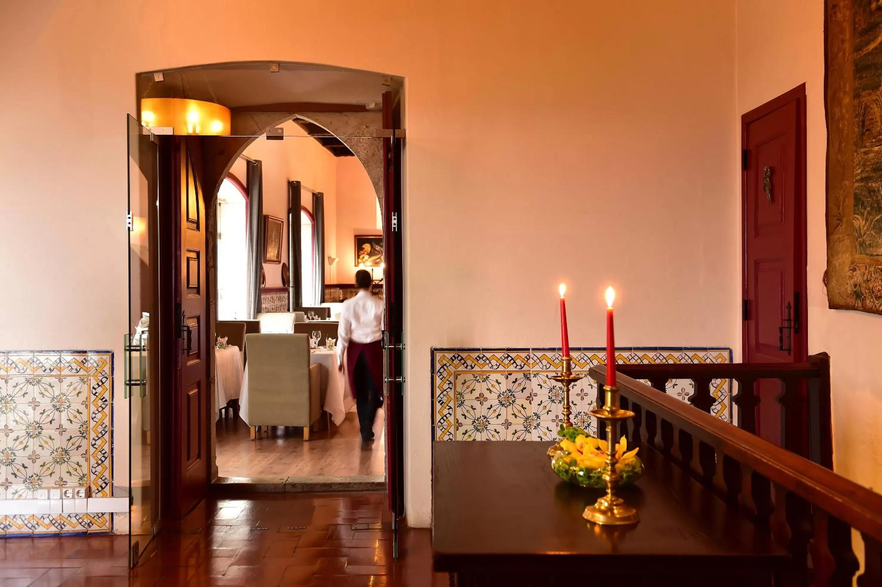 Restaurant/places to eat in Pousada Castelo de Obidos