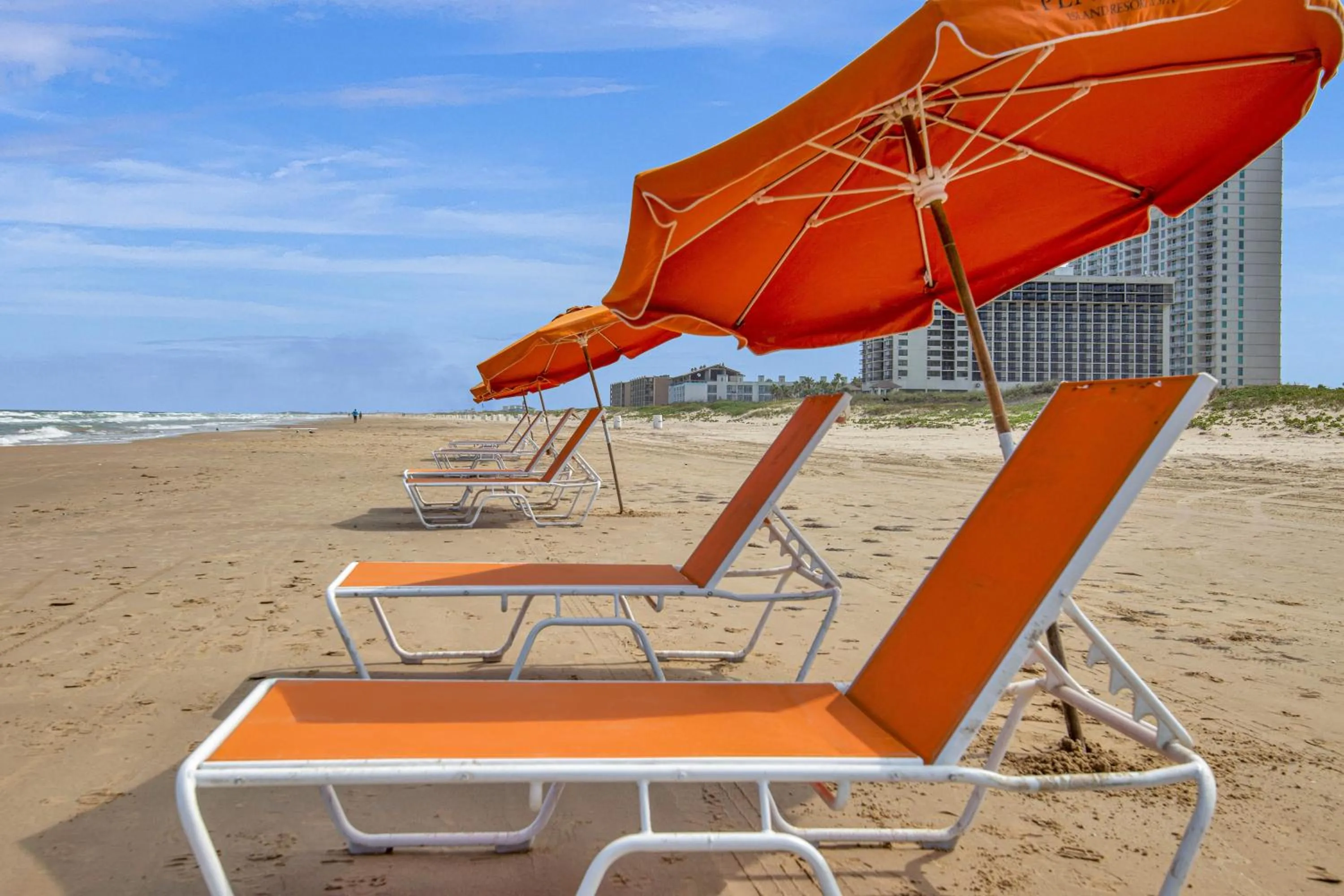 Beach in Peninsula Island Resort & Spa - Beachfront Property at South Padre Island
