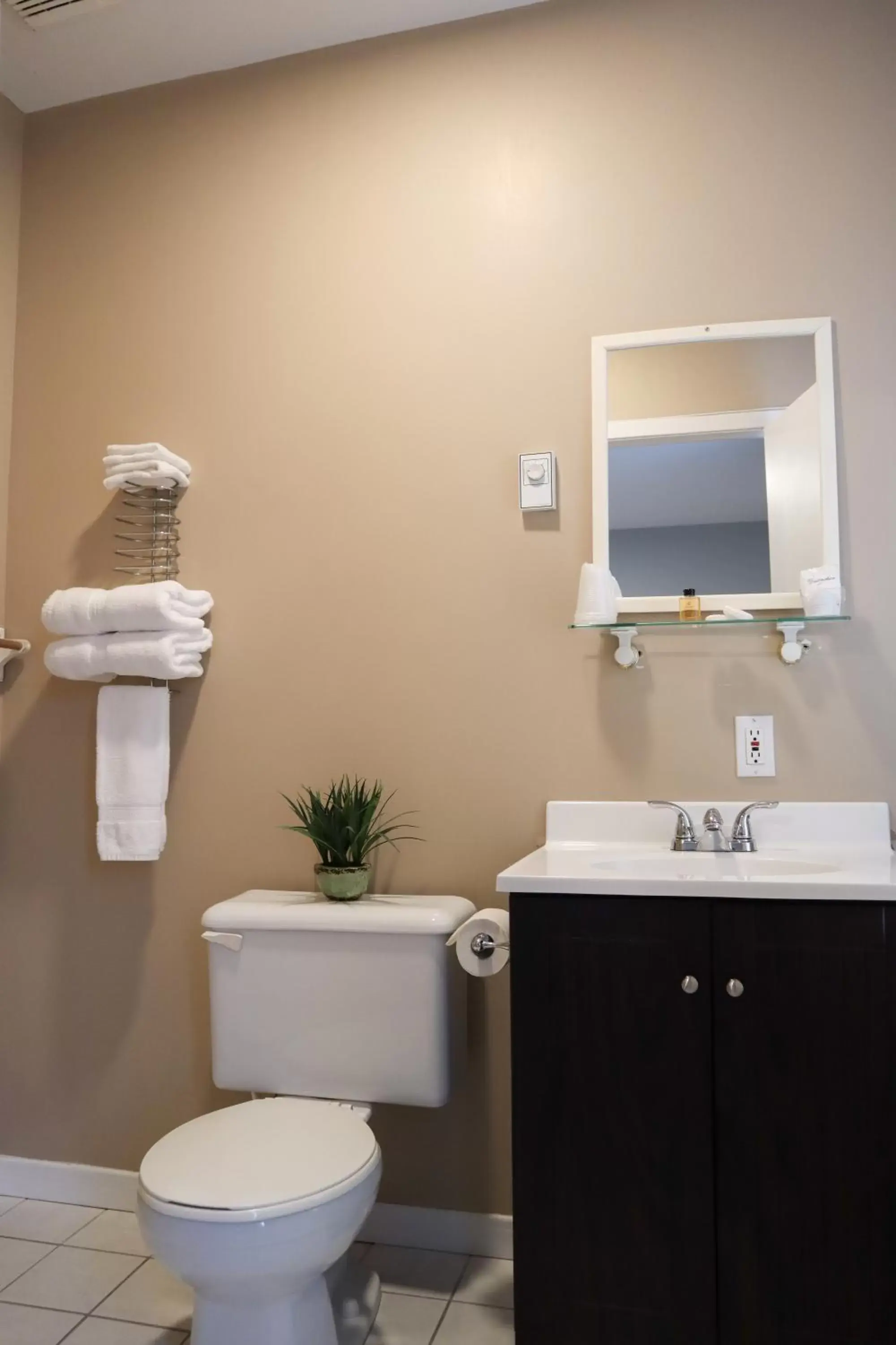 Bathroom in Auberge Valcartier