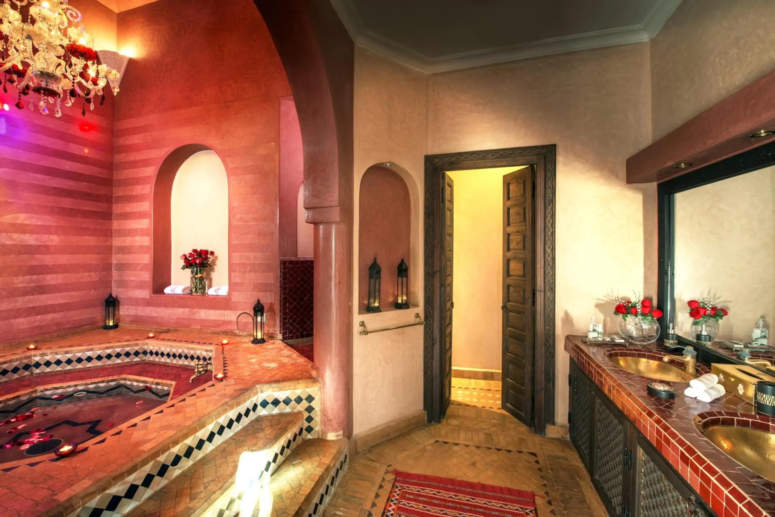 Bathroom in Riad Monceau