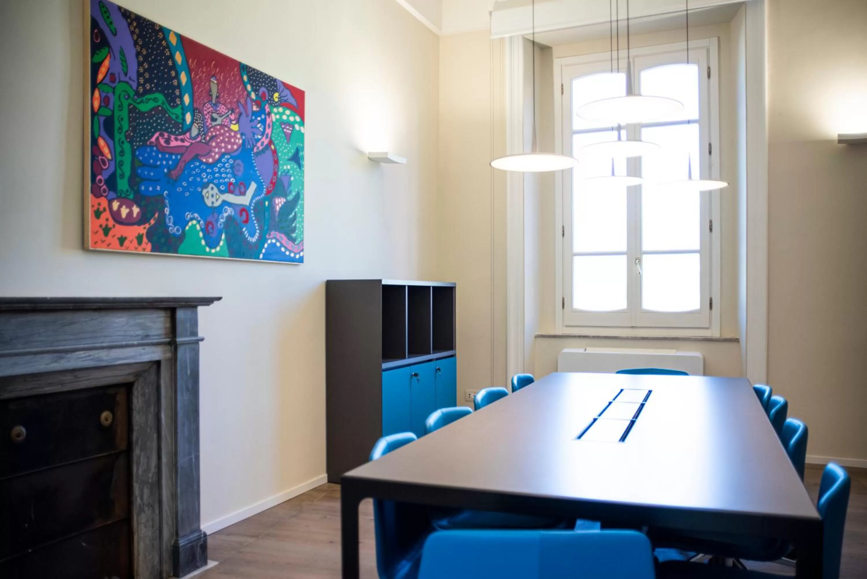 Meeting/conference room in Dimora de Matera Luxury Suites