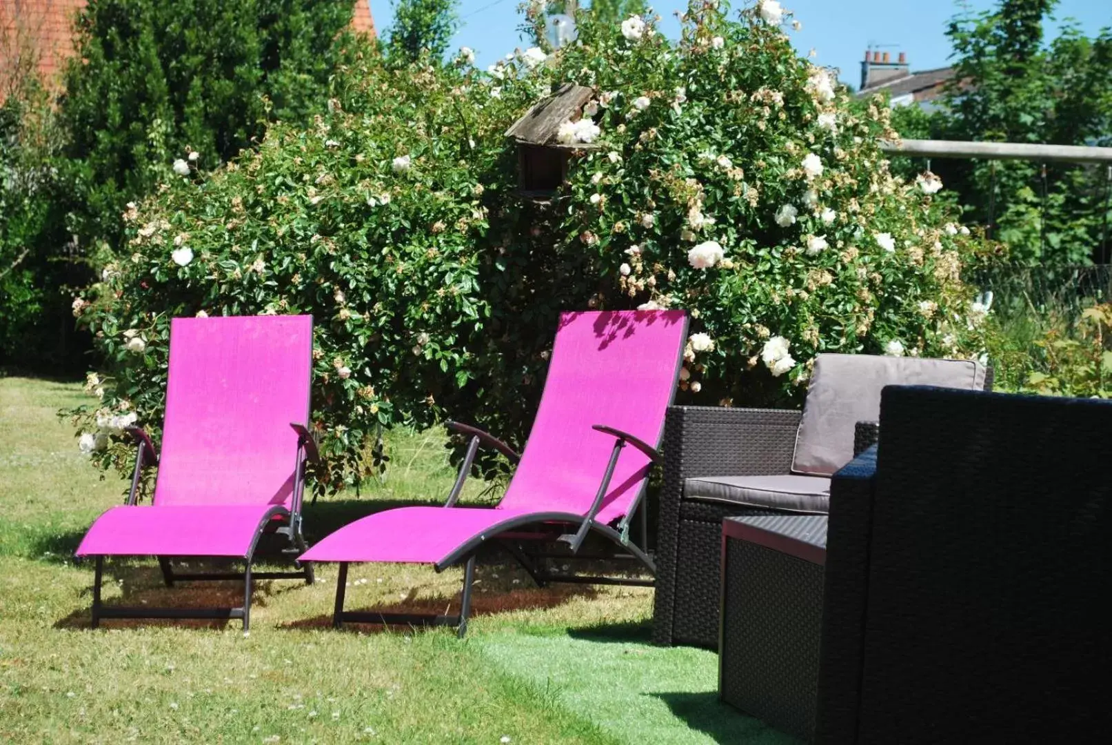 Garden view, Garden in La Saint Martinoise