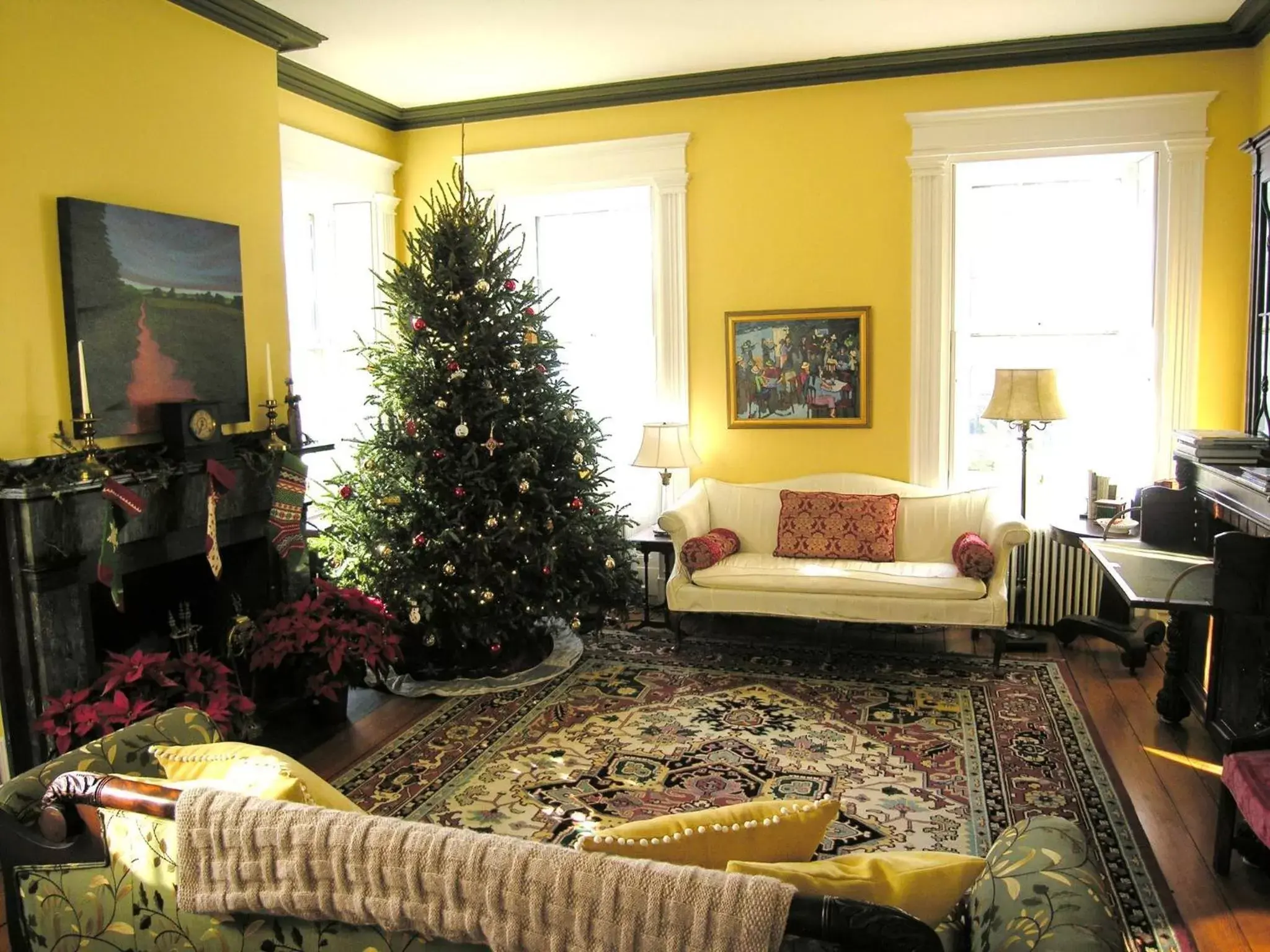 Living room in Delano Homestead Bed and Breakfast