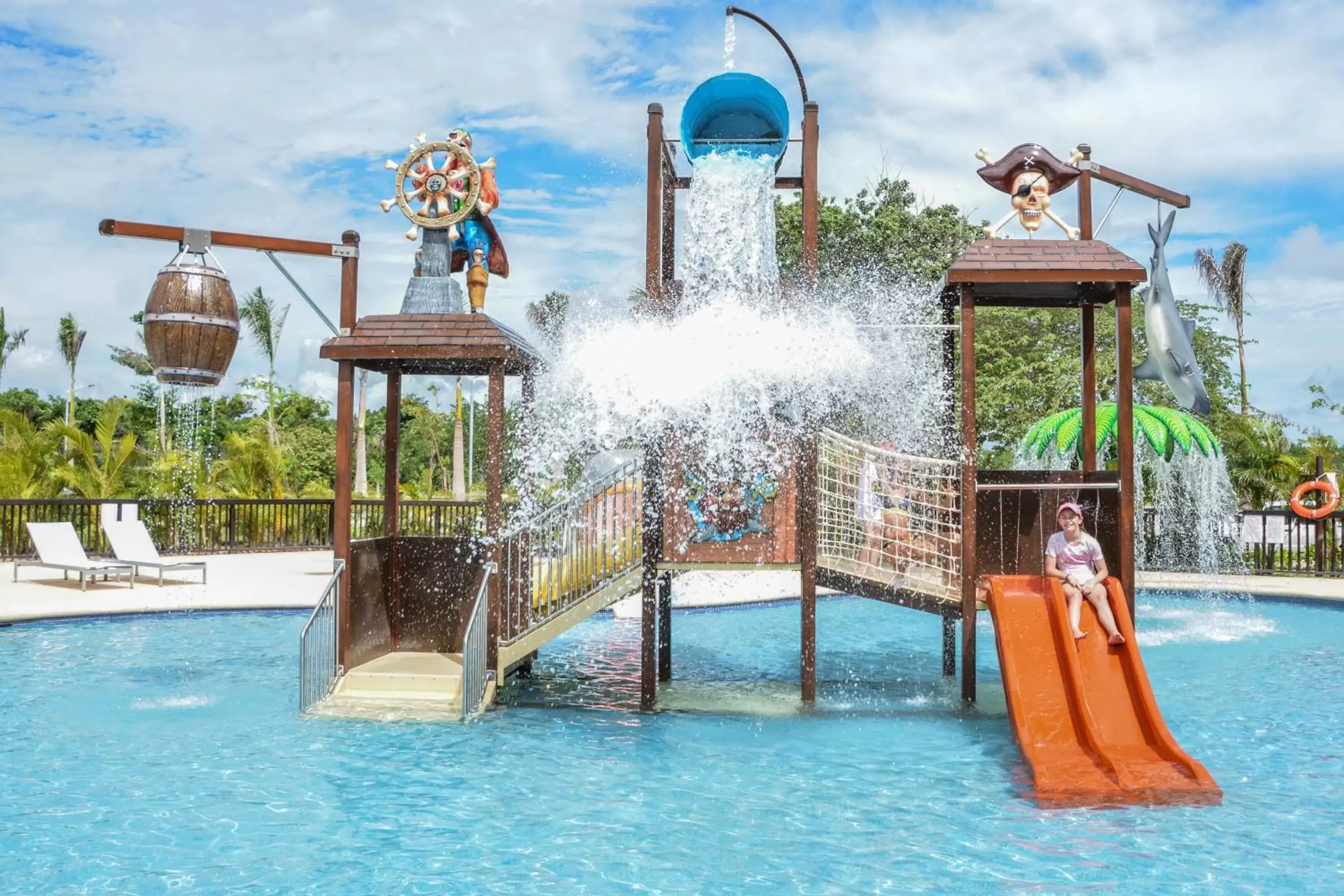 Swimming pool, Water Park in Princess Family Club Riviera - All Inclusive