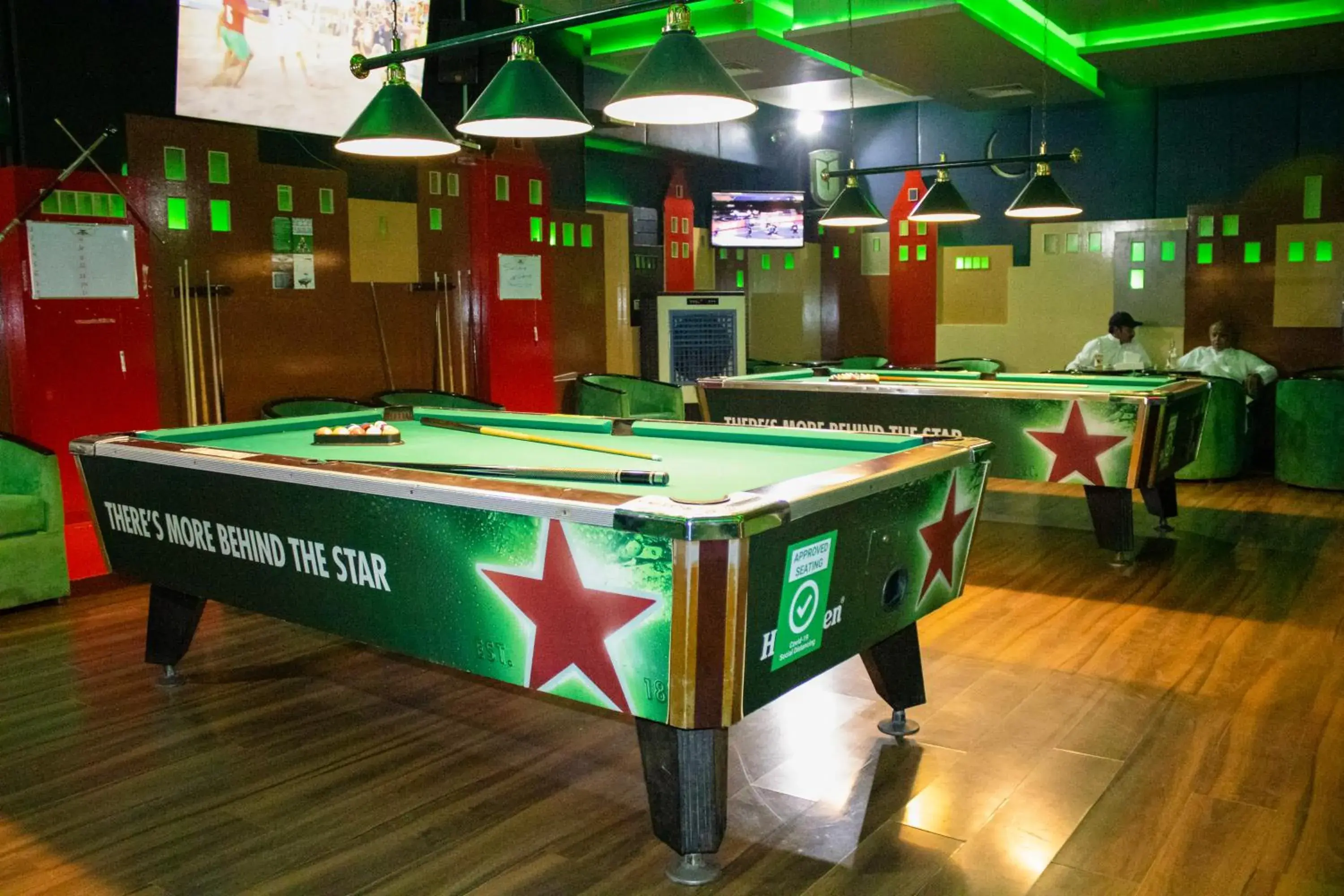 Game Room, Billiards in Delmon International Hotel