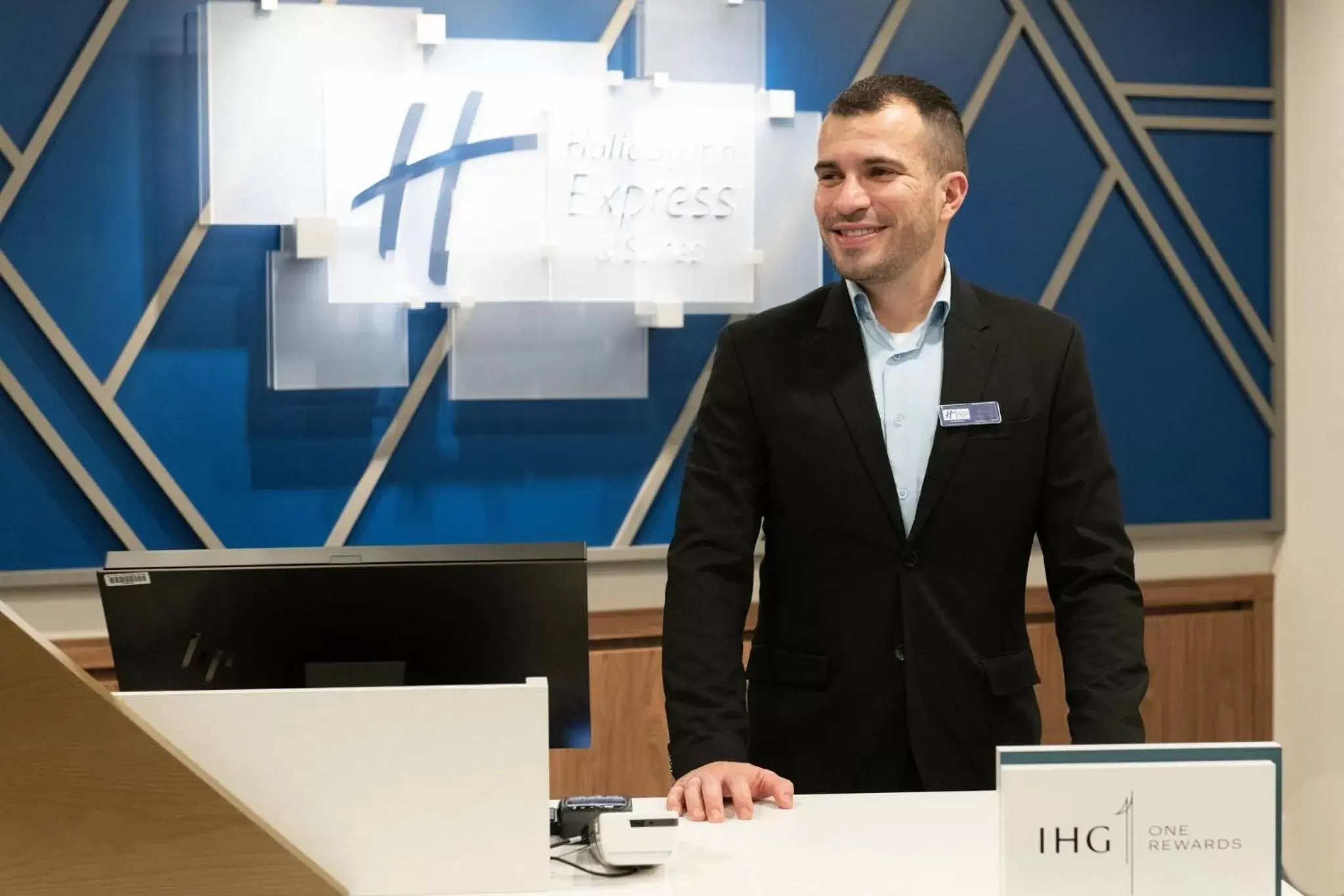 Lobby or reception in Holiday Inn Express & Suites - Moose Jaw by IHG Lobby or reception in Holiday Inn Express & Suites - Moose Jaw by IHG