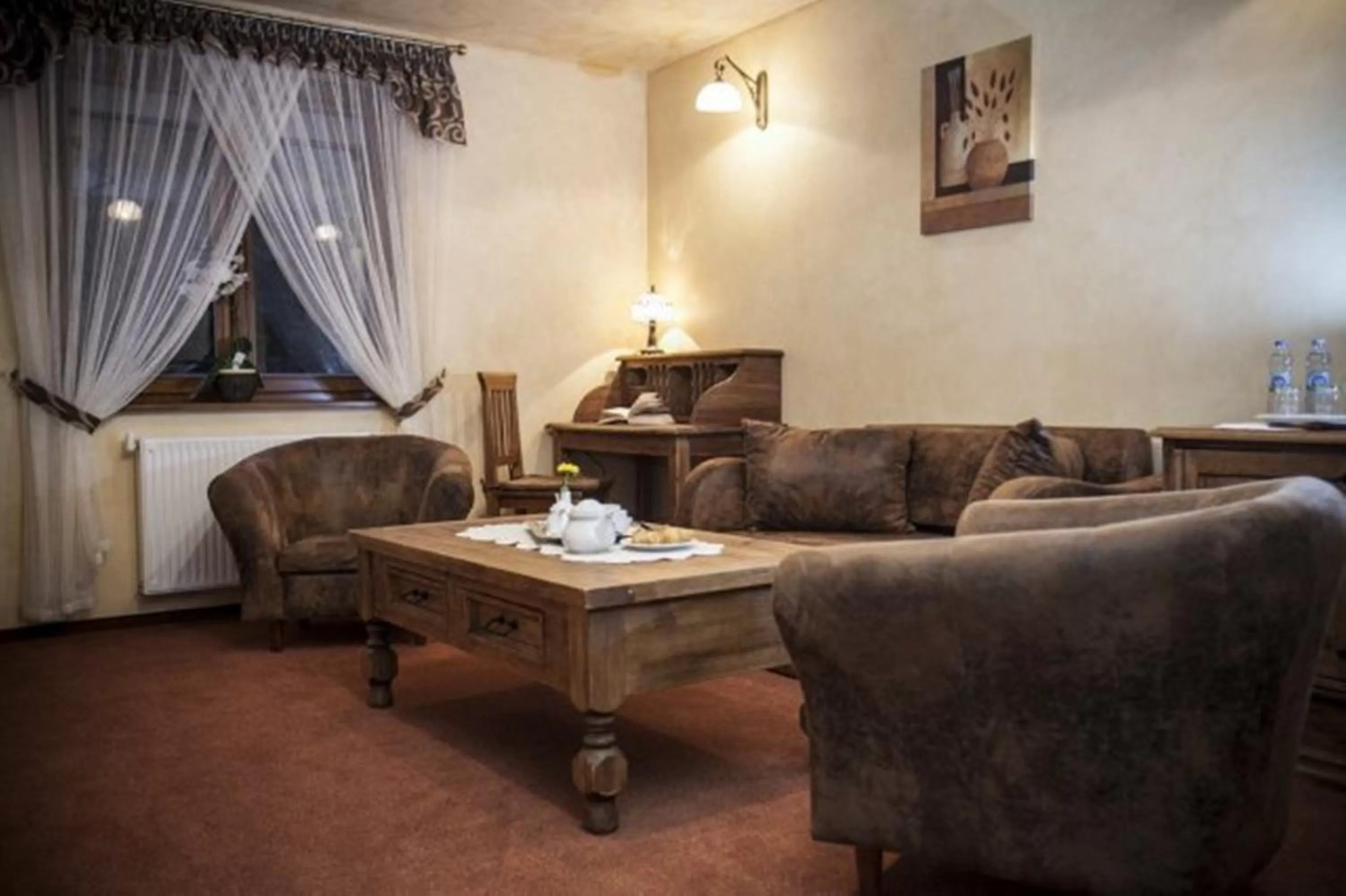 Living room in Hotel Dwór Karolówka