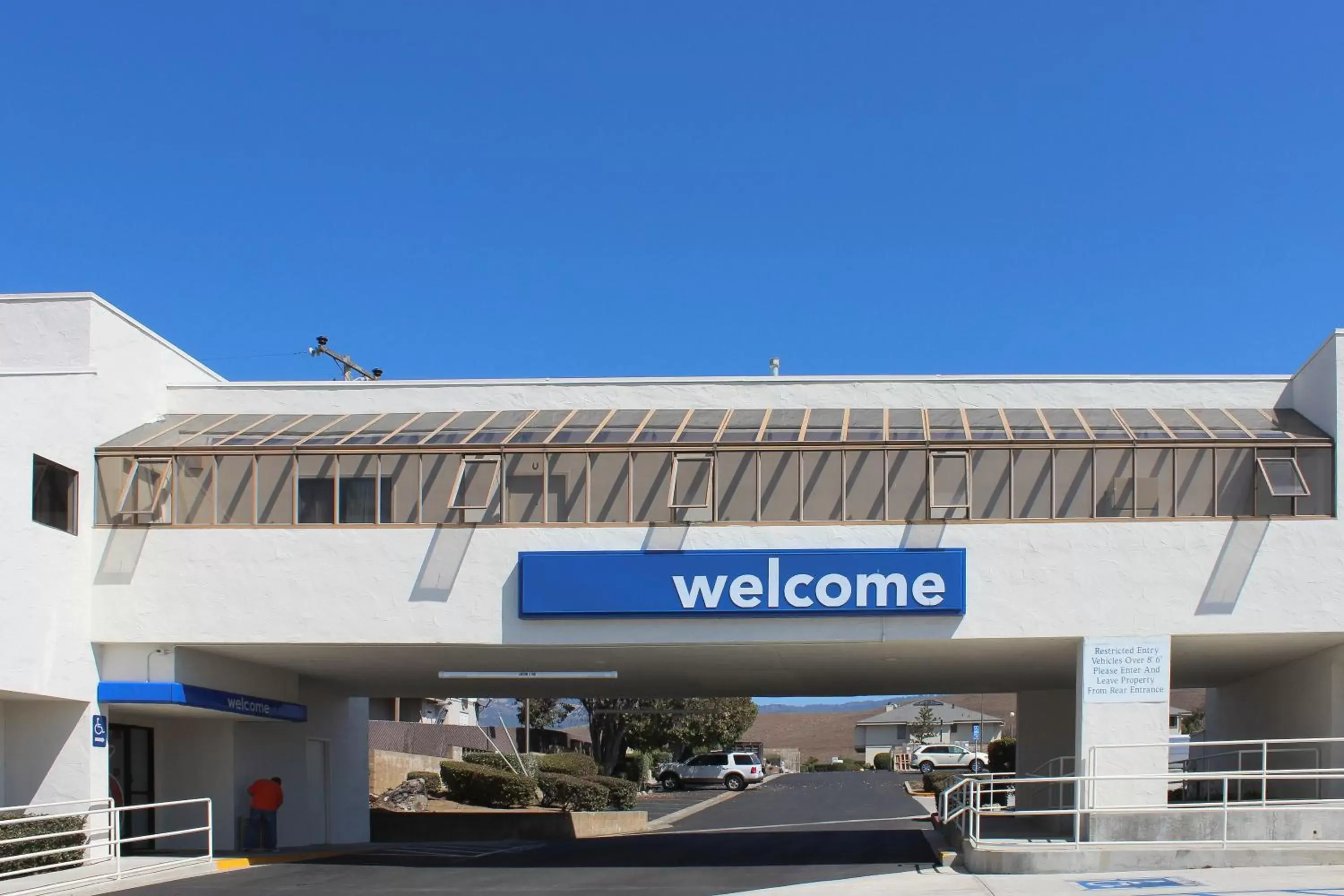 Facade/entrance, Property Building in Motel 6-San Simeon, CA - Hearst Castle Area