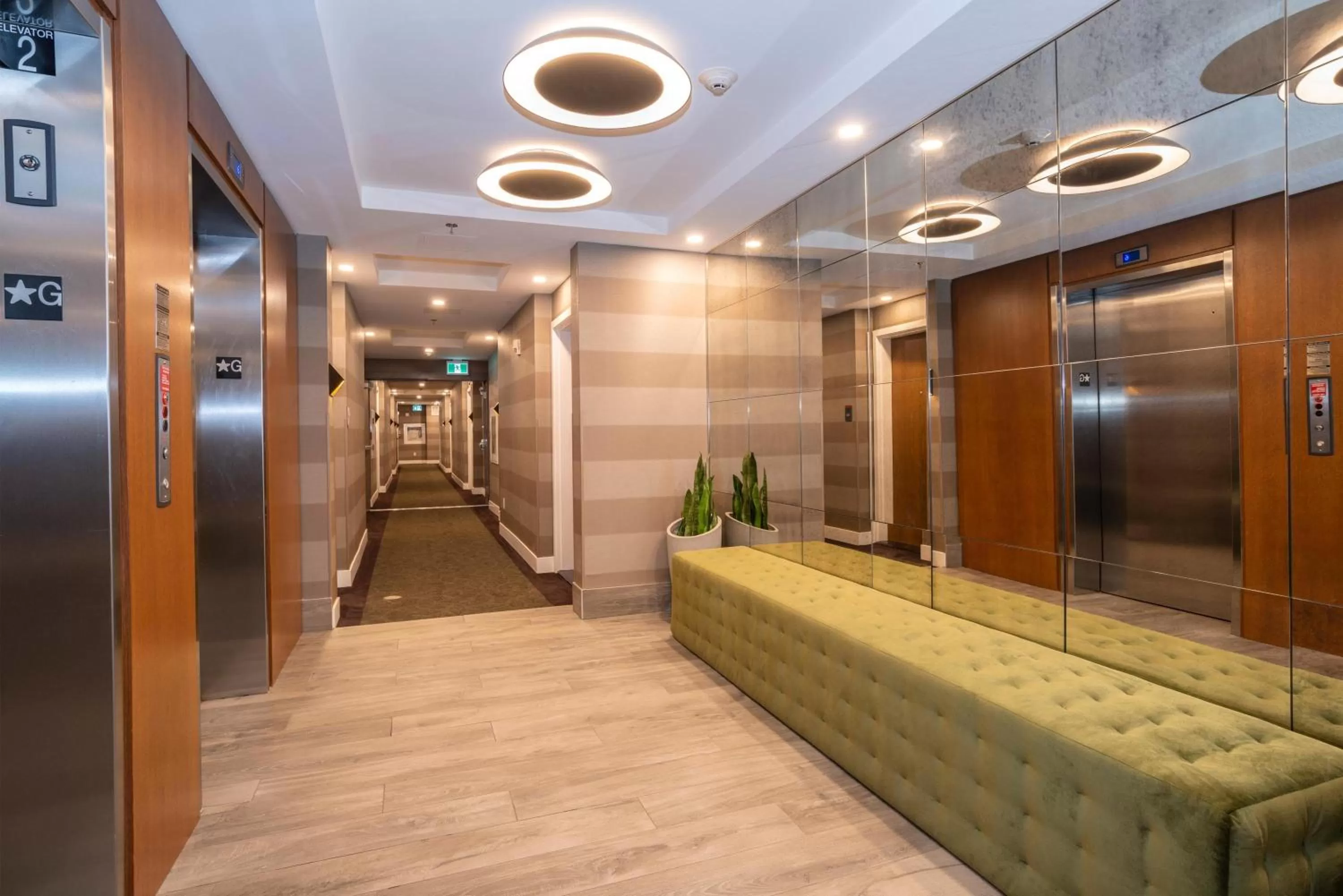 Decorative detail in Sandman Hotel Hamilton