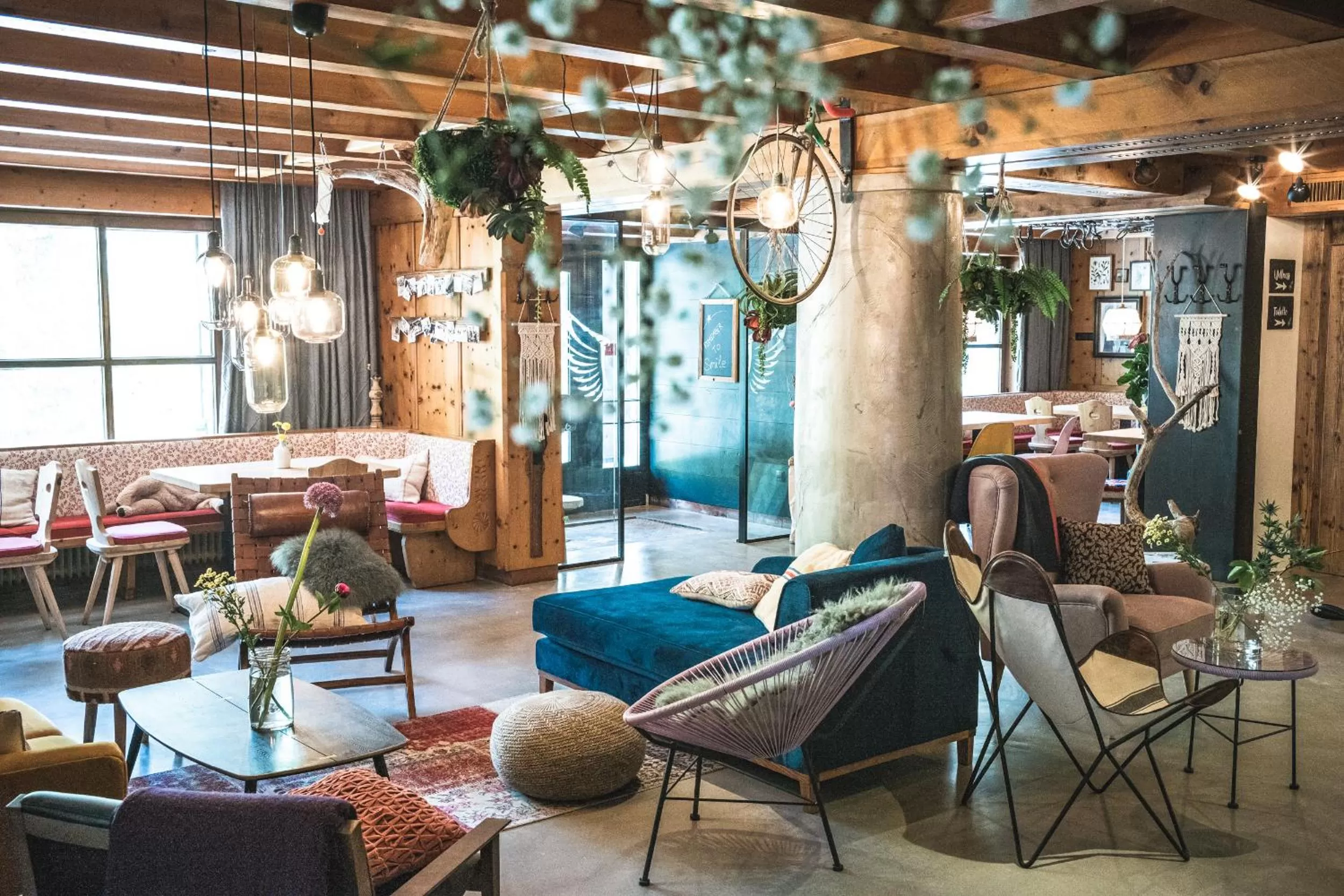 Lobby or reception in Hotel Das Falkenstein