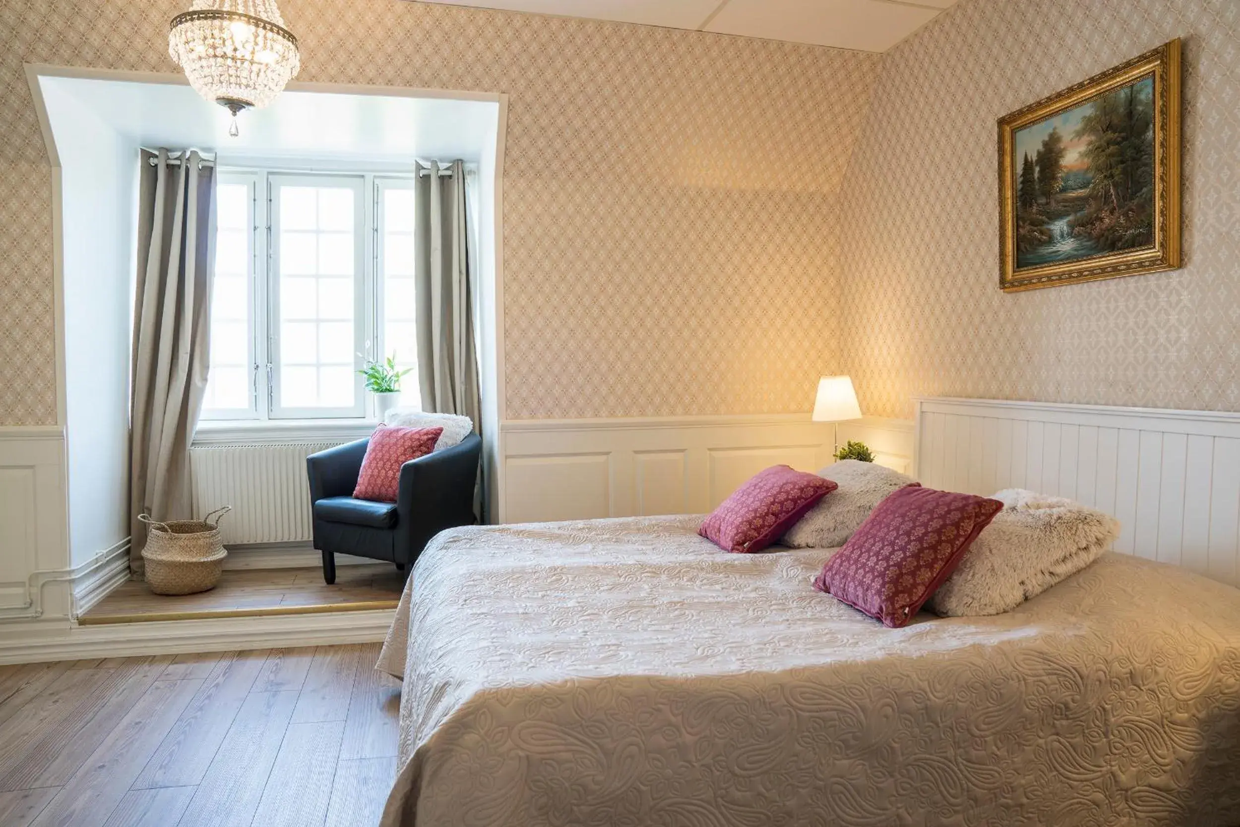 Bedroom, Bed in Halmstad Hotell & Vandrarhem Kaptenshamn