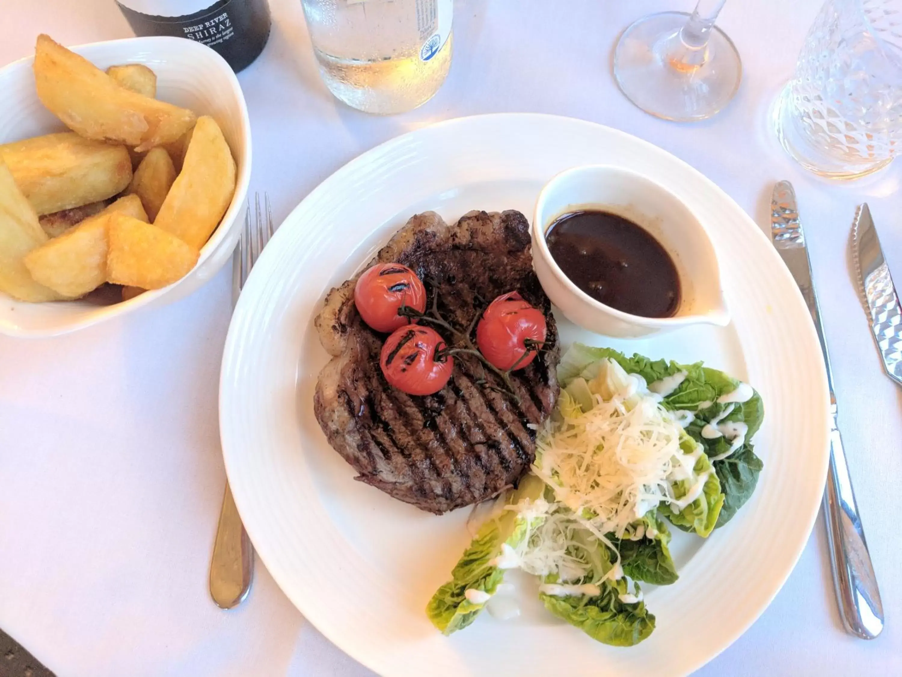 Food close-up in Broome Park Hotel