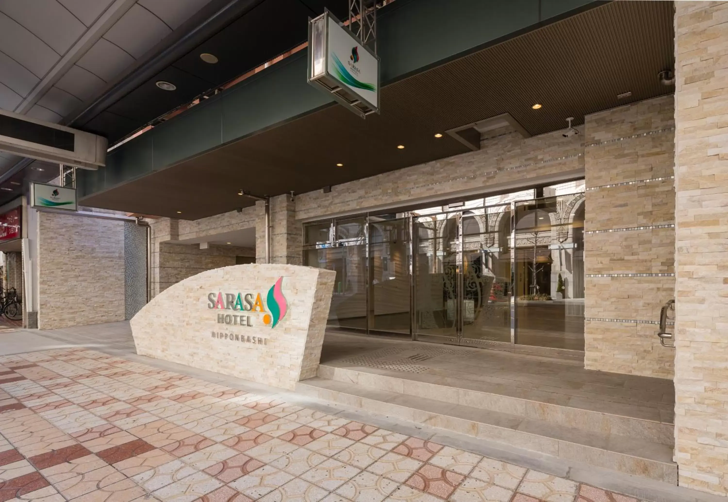 Facade/entrance in SARASA HOTEL Namba