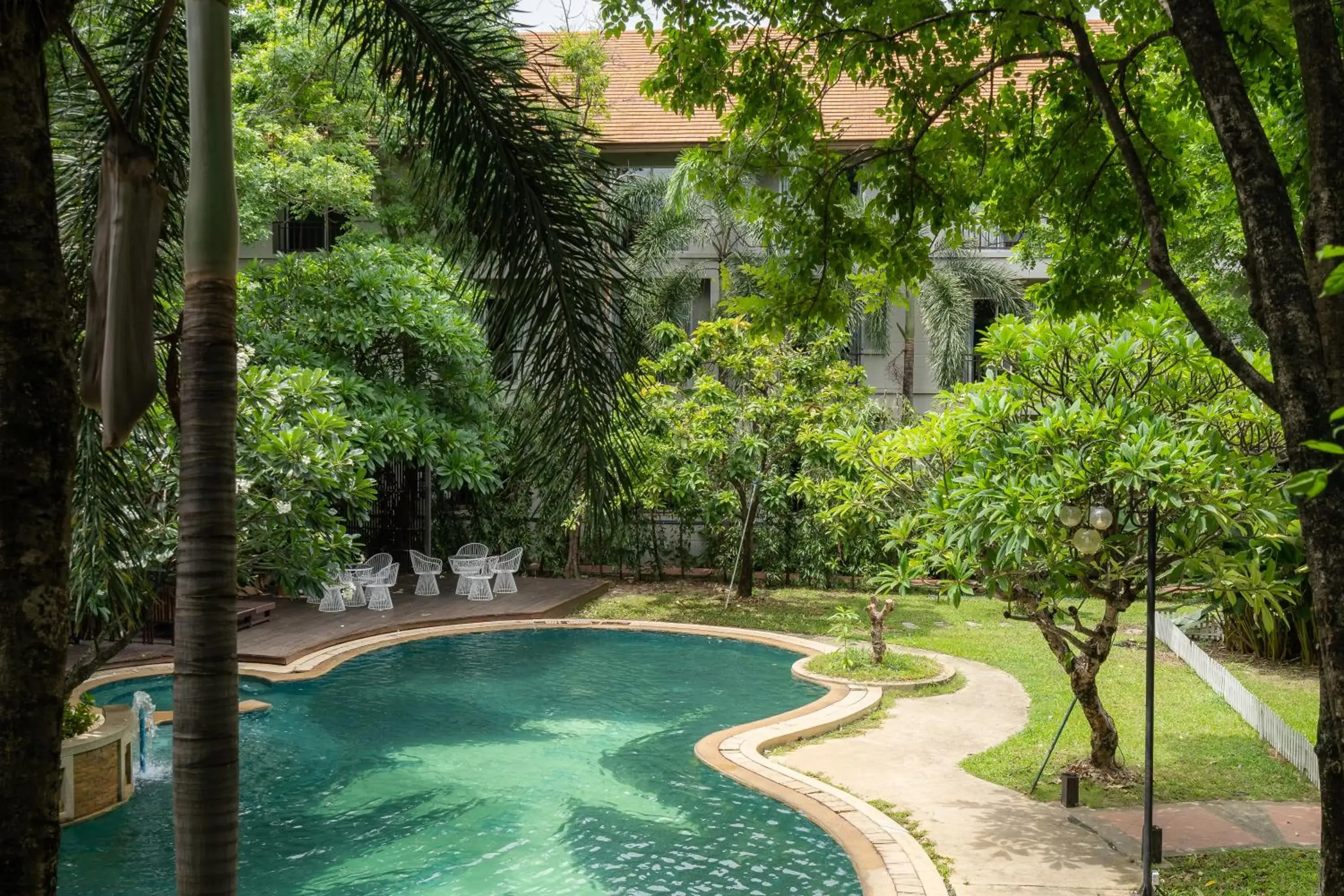 Pool view, Swimming Pool in Oun Hotel Bangkok