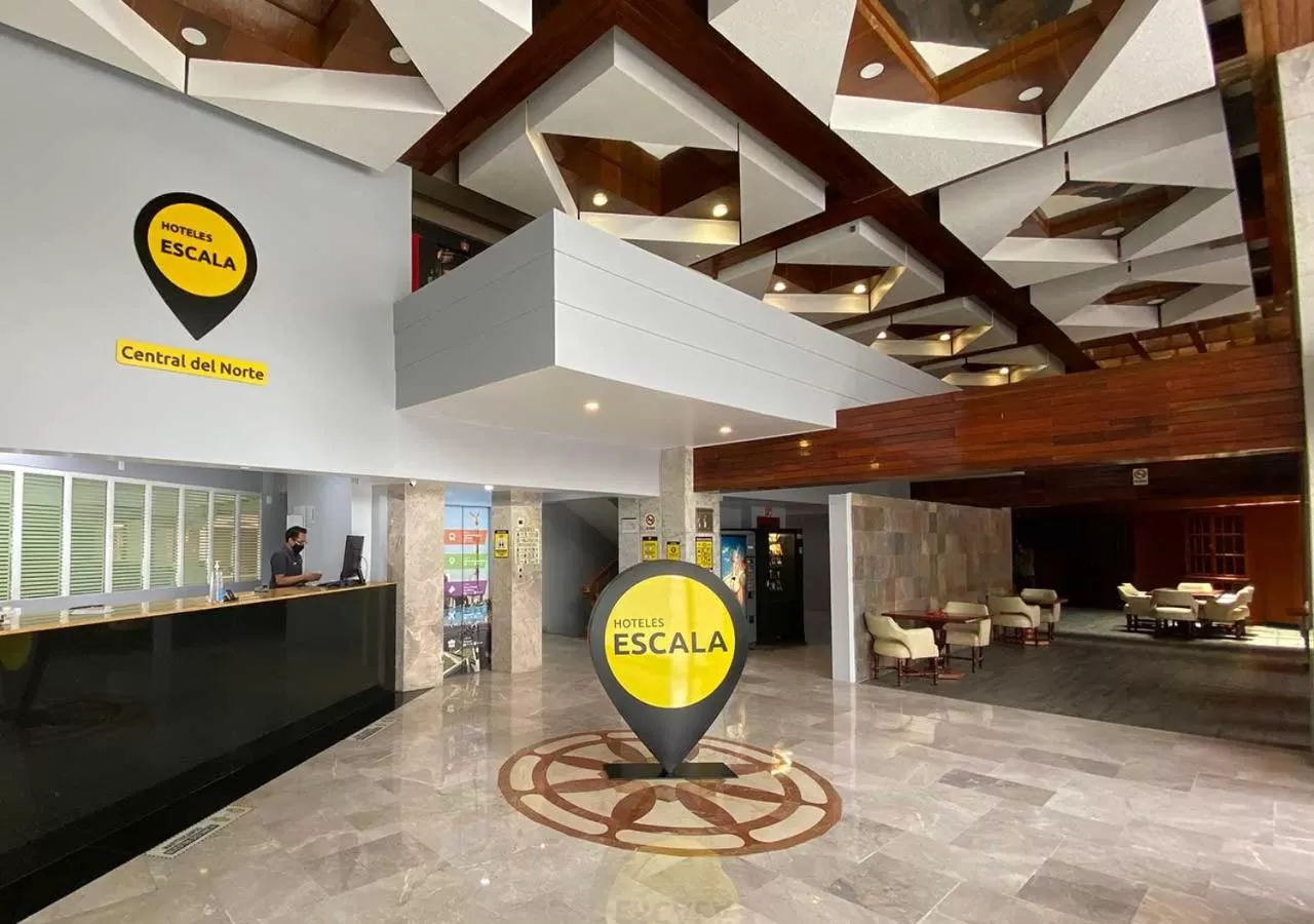 Lobby or reception in Hotel Escala Central del Norte