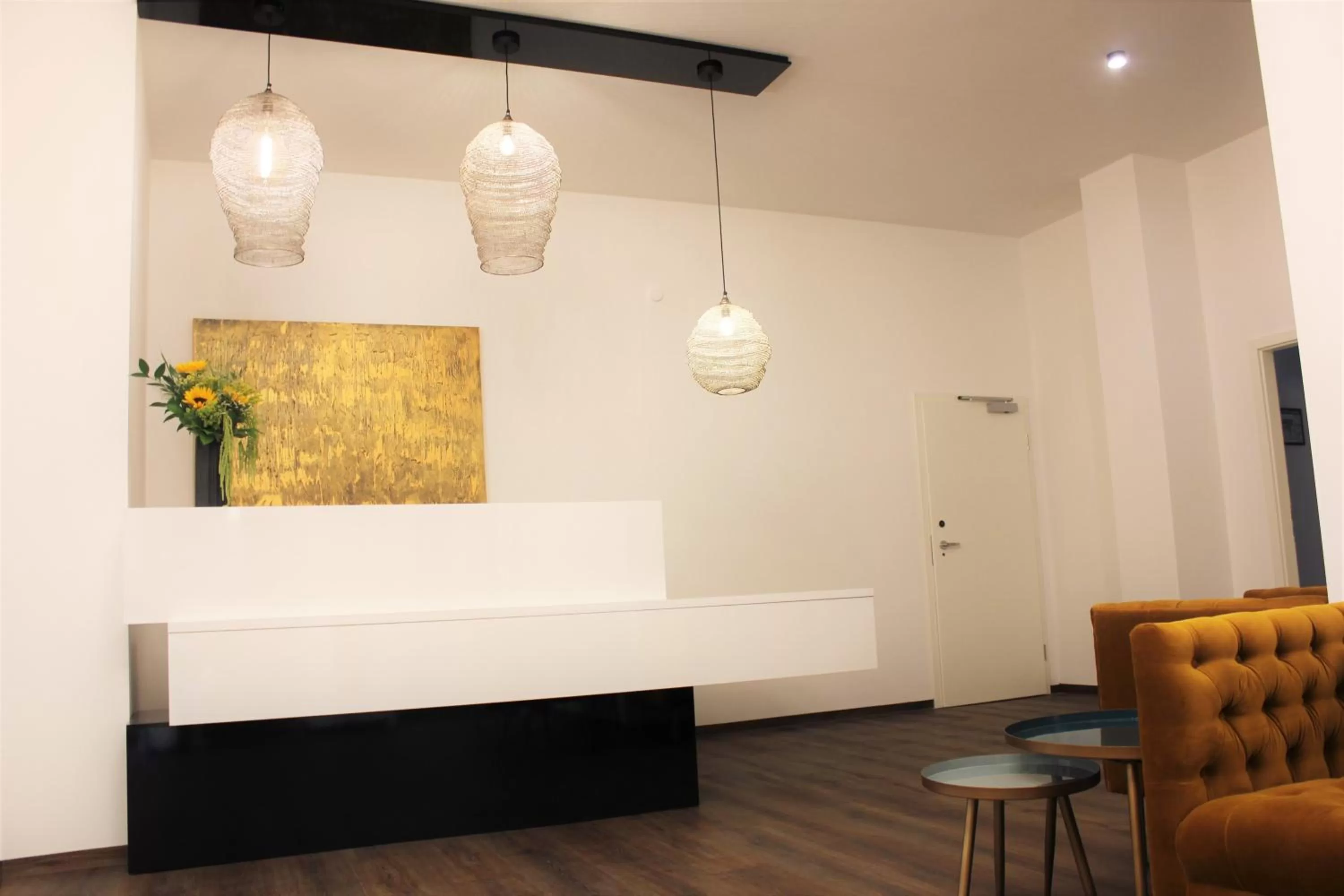 Lobby or reception in City Hotel Bamberg