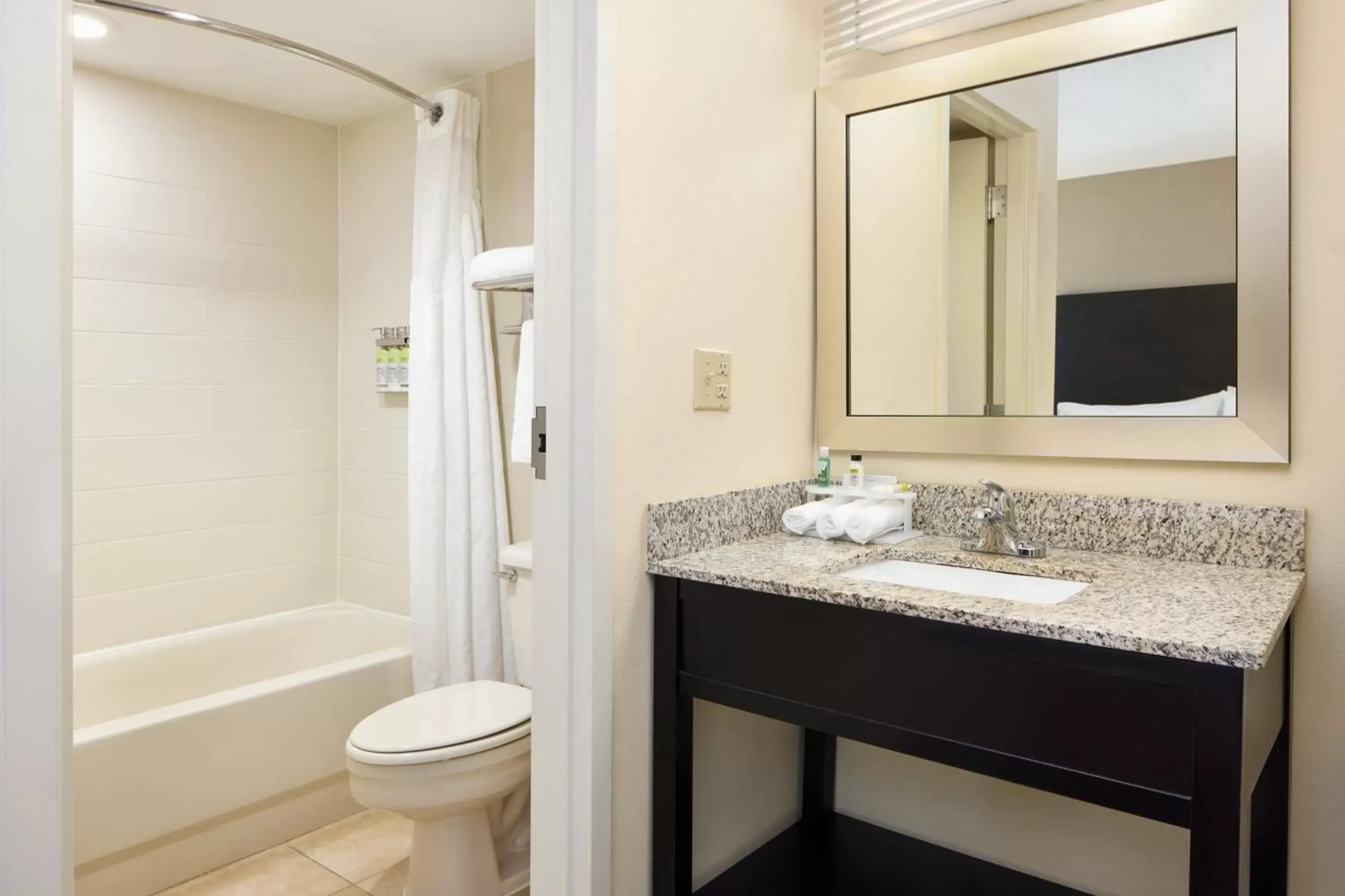 Photo of the whole room, Bathroom in Holiday Inn Express & Suites Alpharetta, an IHG Hotel