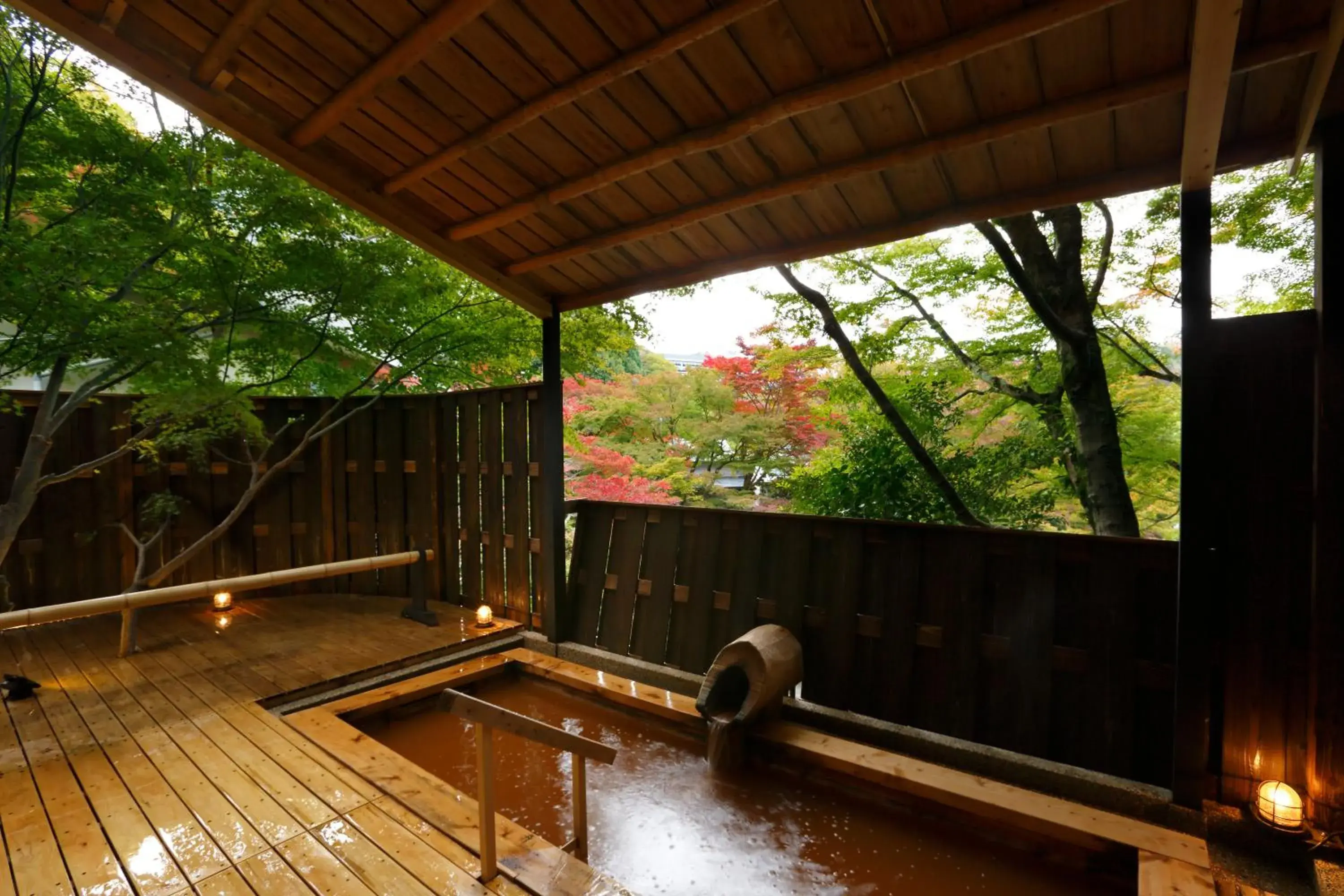 Hot Spring Bath in Negiya Ryofukaku