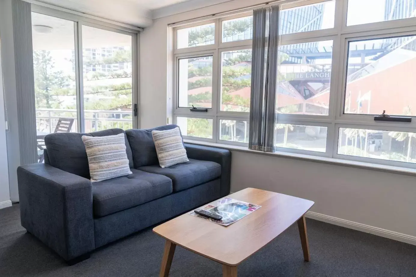 Seating Area in Wharf Boutique Apartments