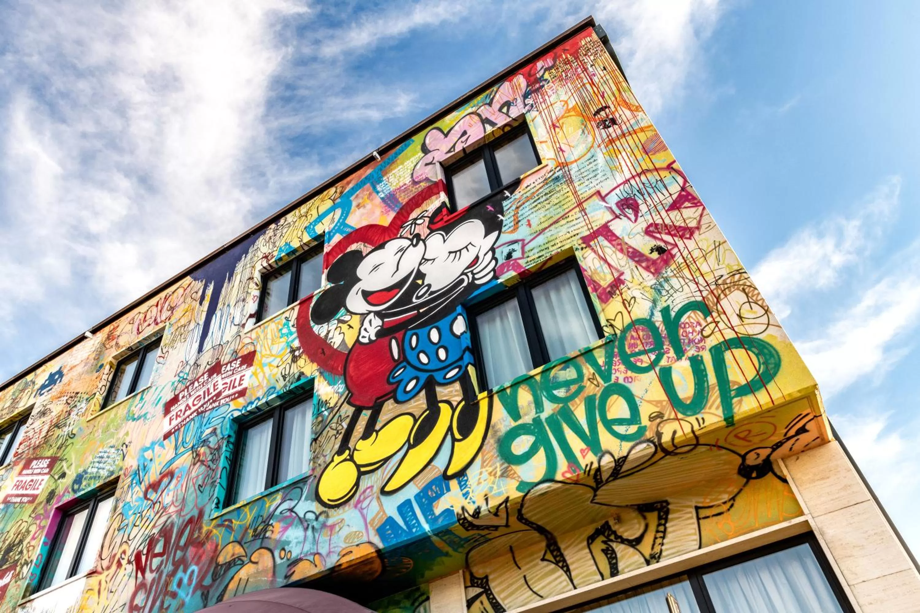 Property building in Muraless Art Hotel - WorldHotels Crafted