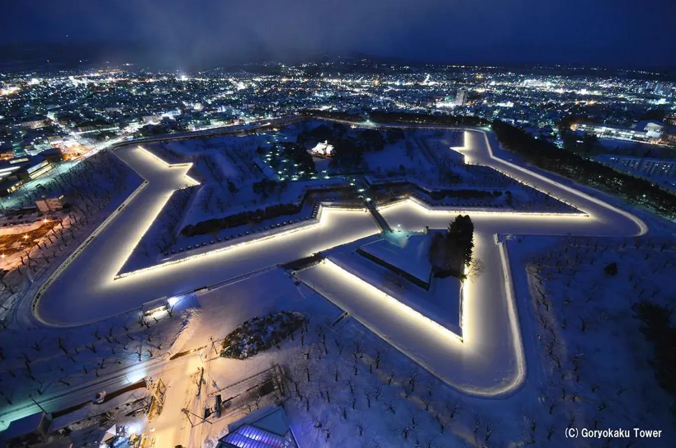 Nearby landmark, Bird's-eye View in Hanabishi Hotel