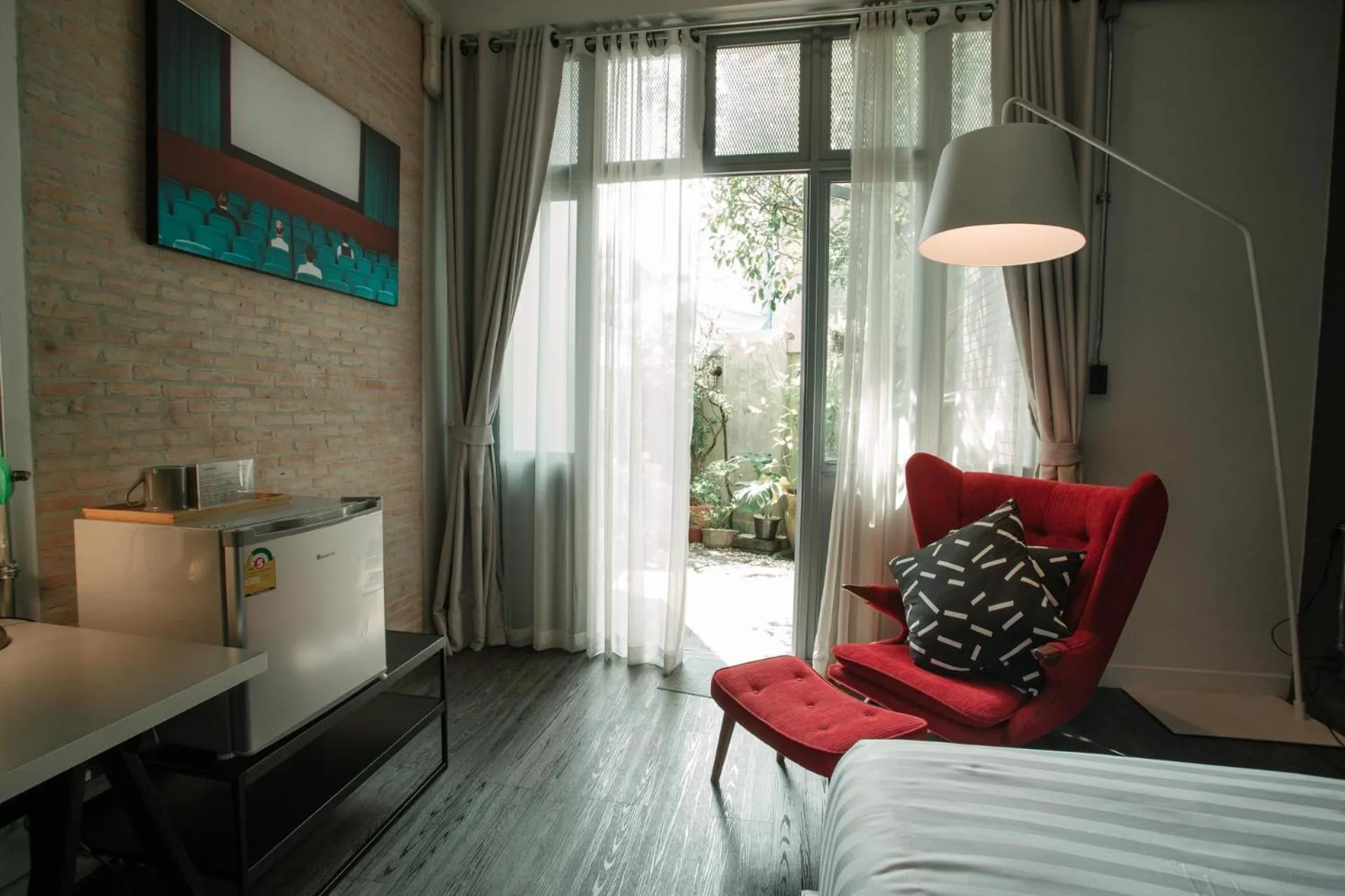 Bed in J Poshtel Chiangmai