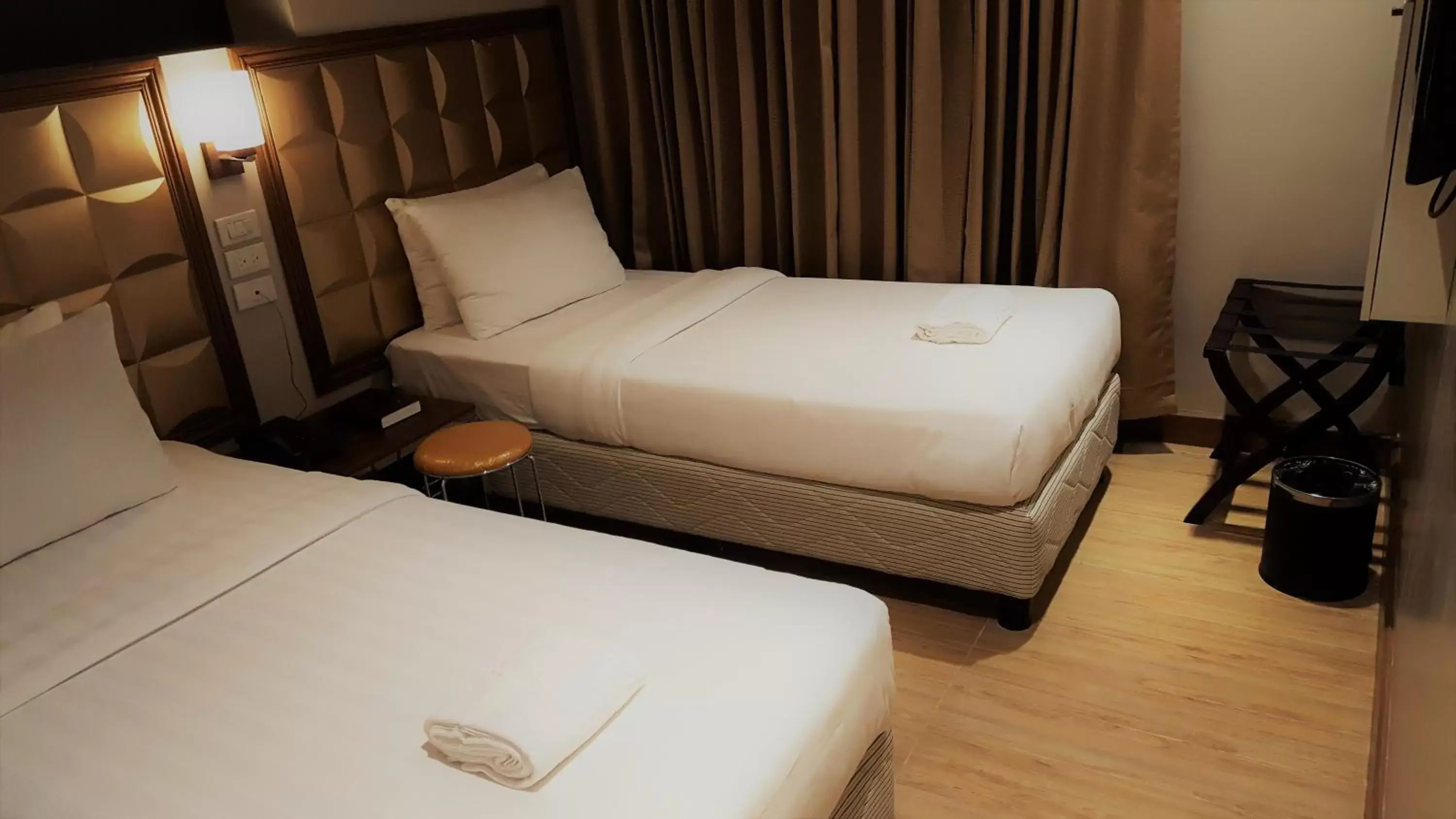 Bed in Robertson Hotel
