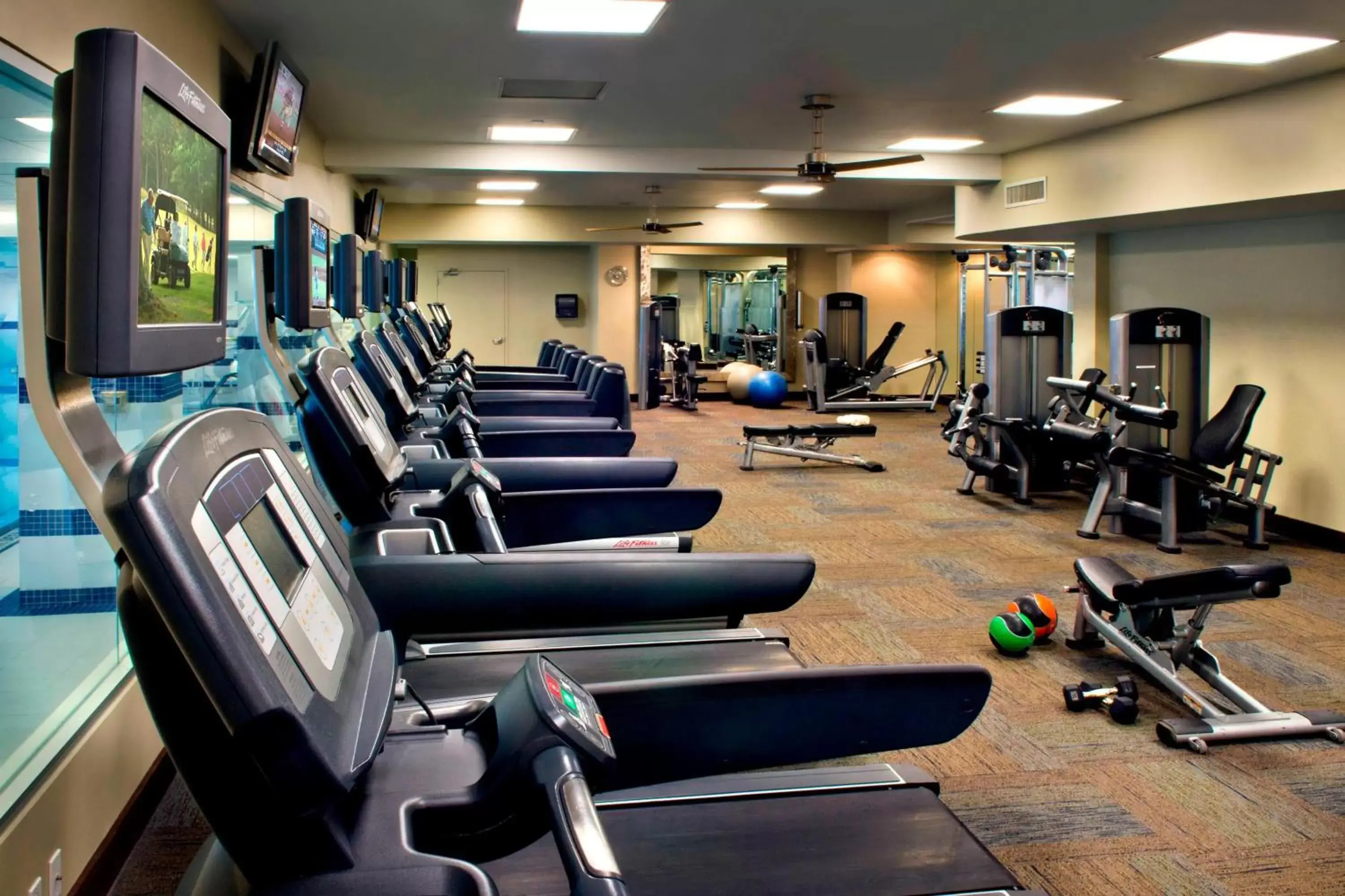 Fitness centre/facilities, Fitness Center/Facilities in New York Marriott at the Brooklyn Bridge