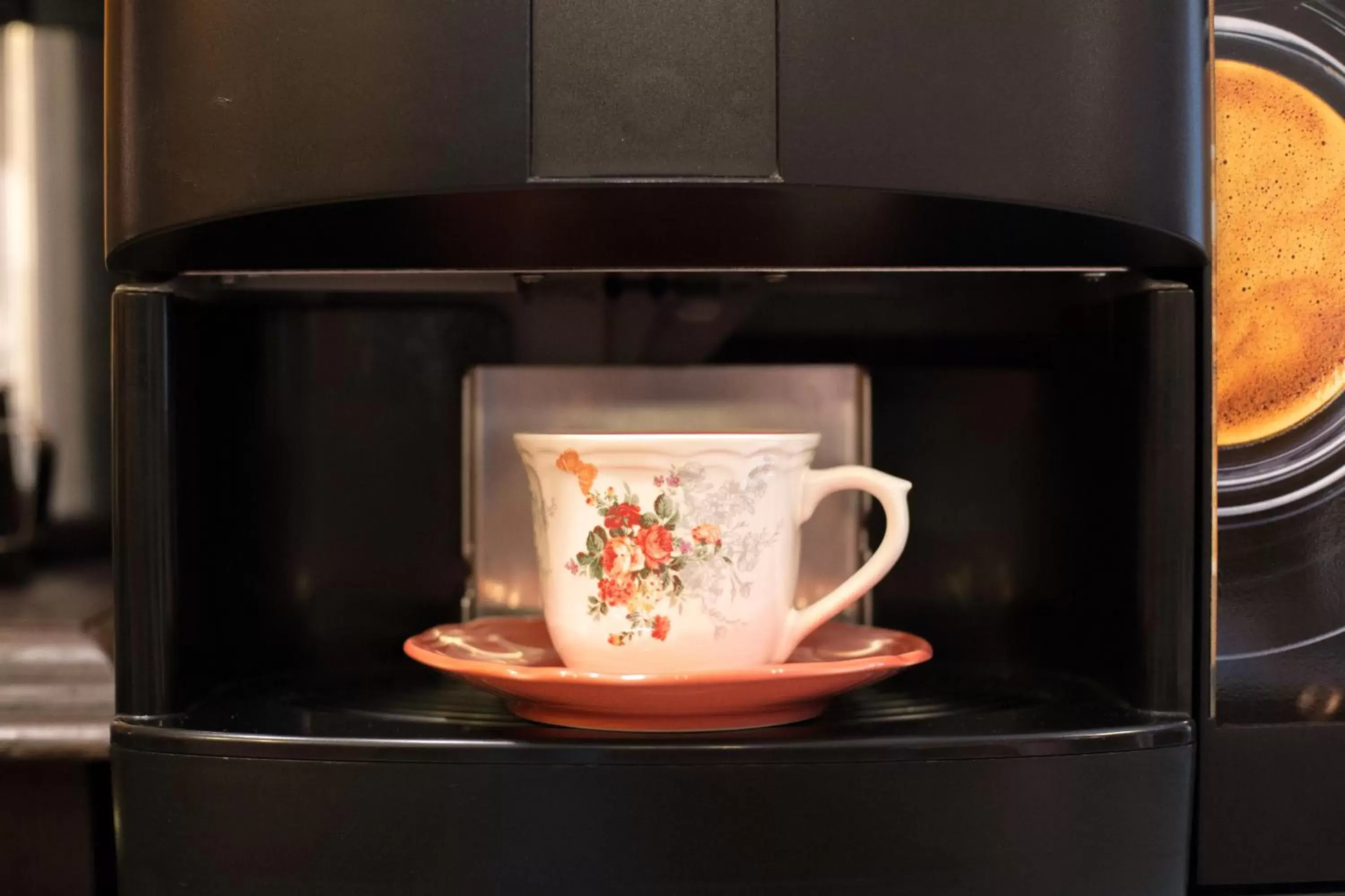 Decorative detail, Coffee/Tea Facilities in L'Hôtel du Terreau Logis de France