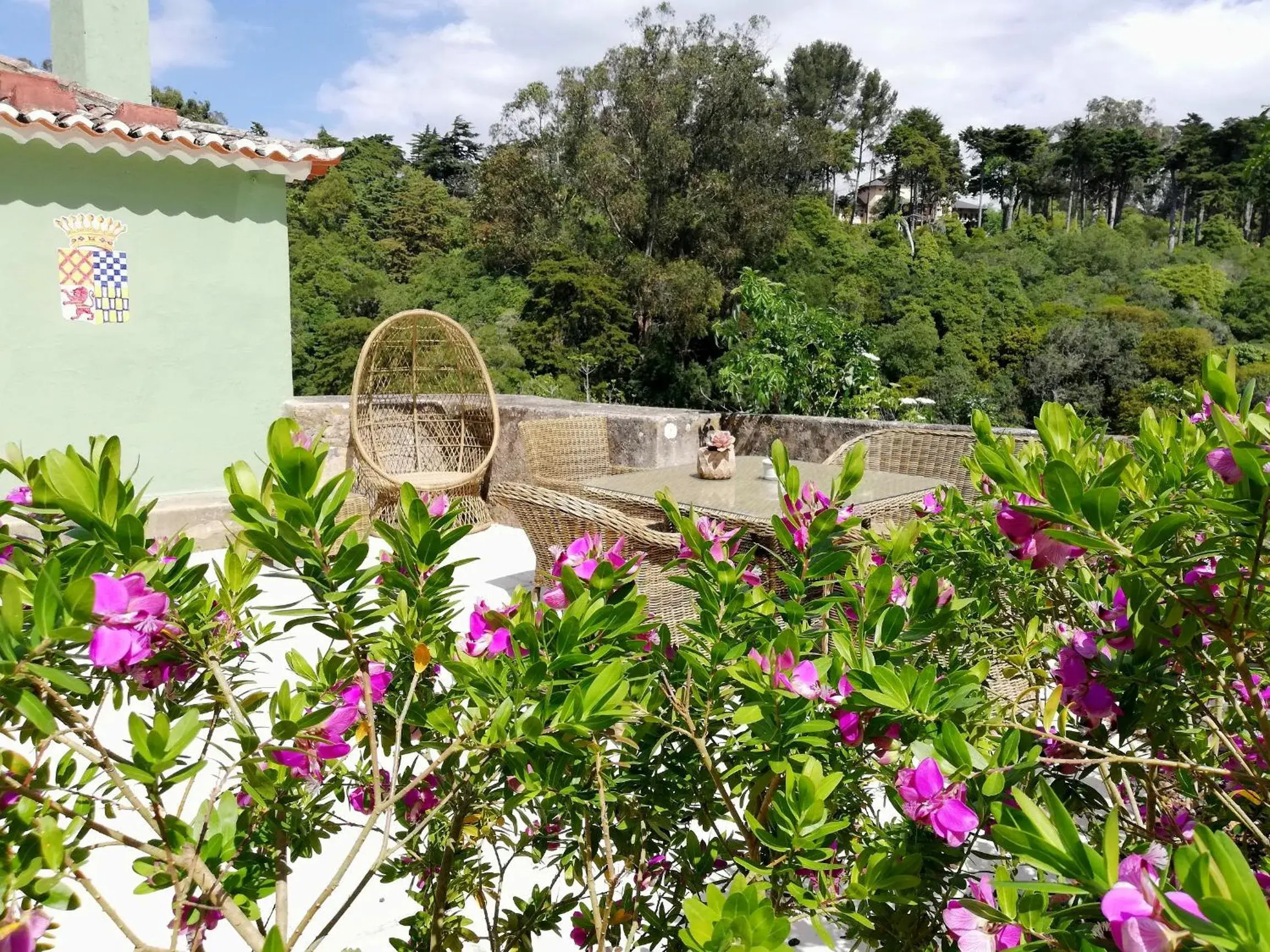 Balcony/Terrace in Casa Holstein Quinta de Sao Sebastiao Sintra