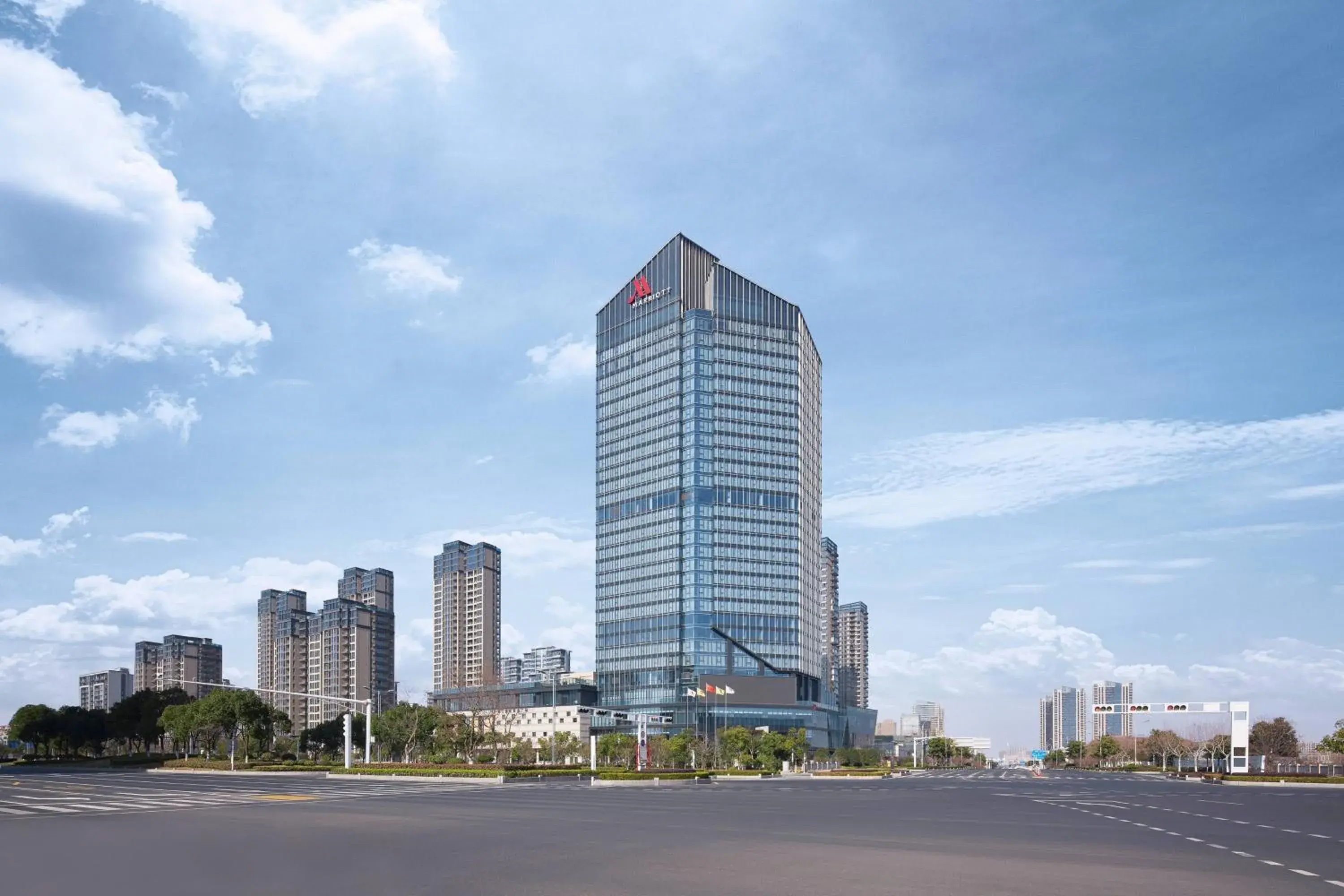 Property building in Liyang Marriott Hotel