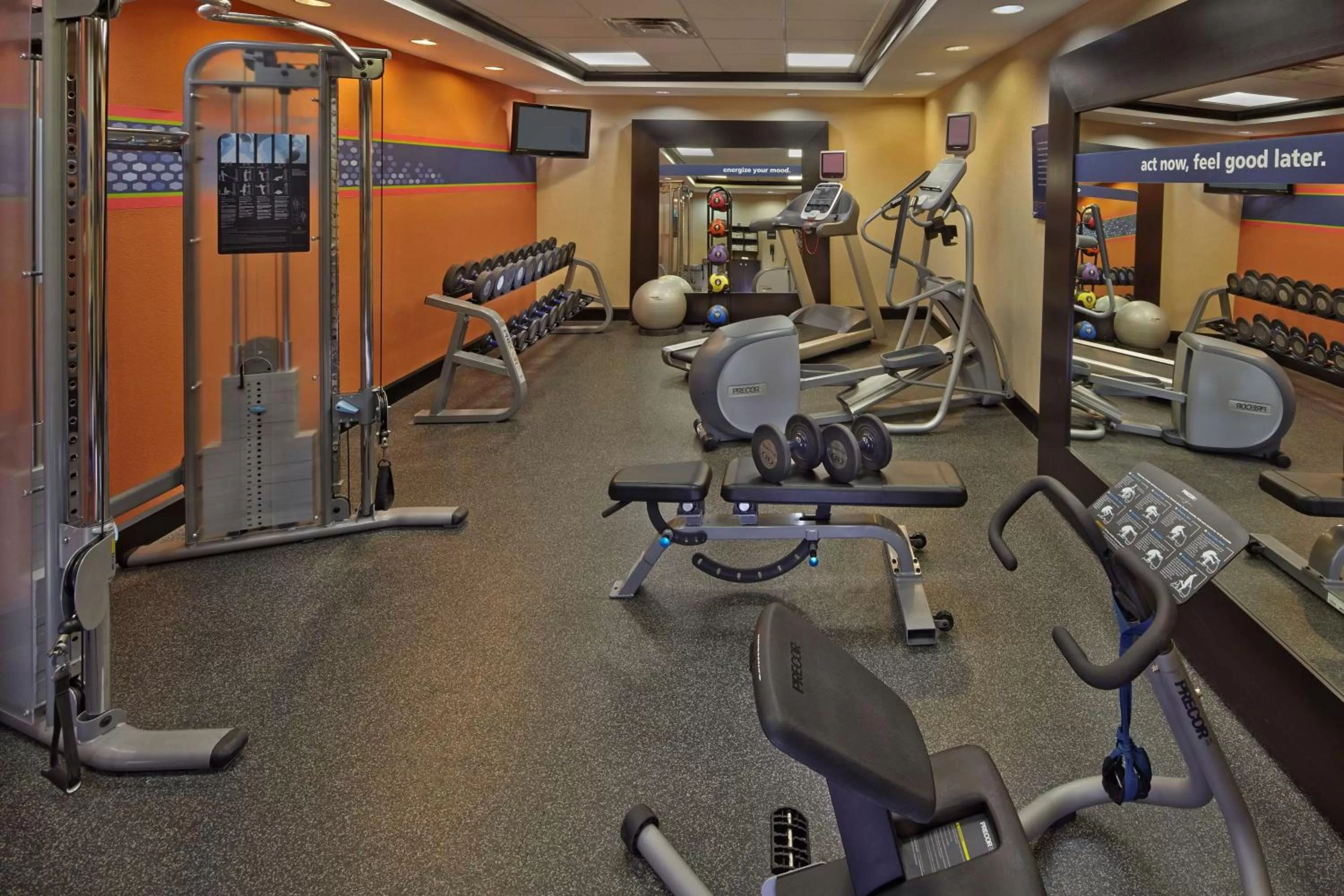 Fitness centre/facilities in Hampton Inn & Suites Decatur