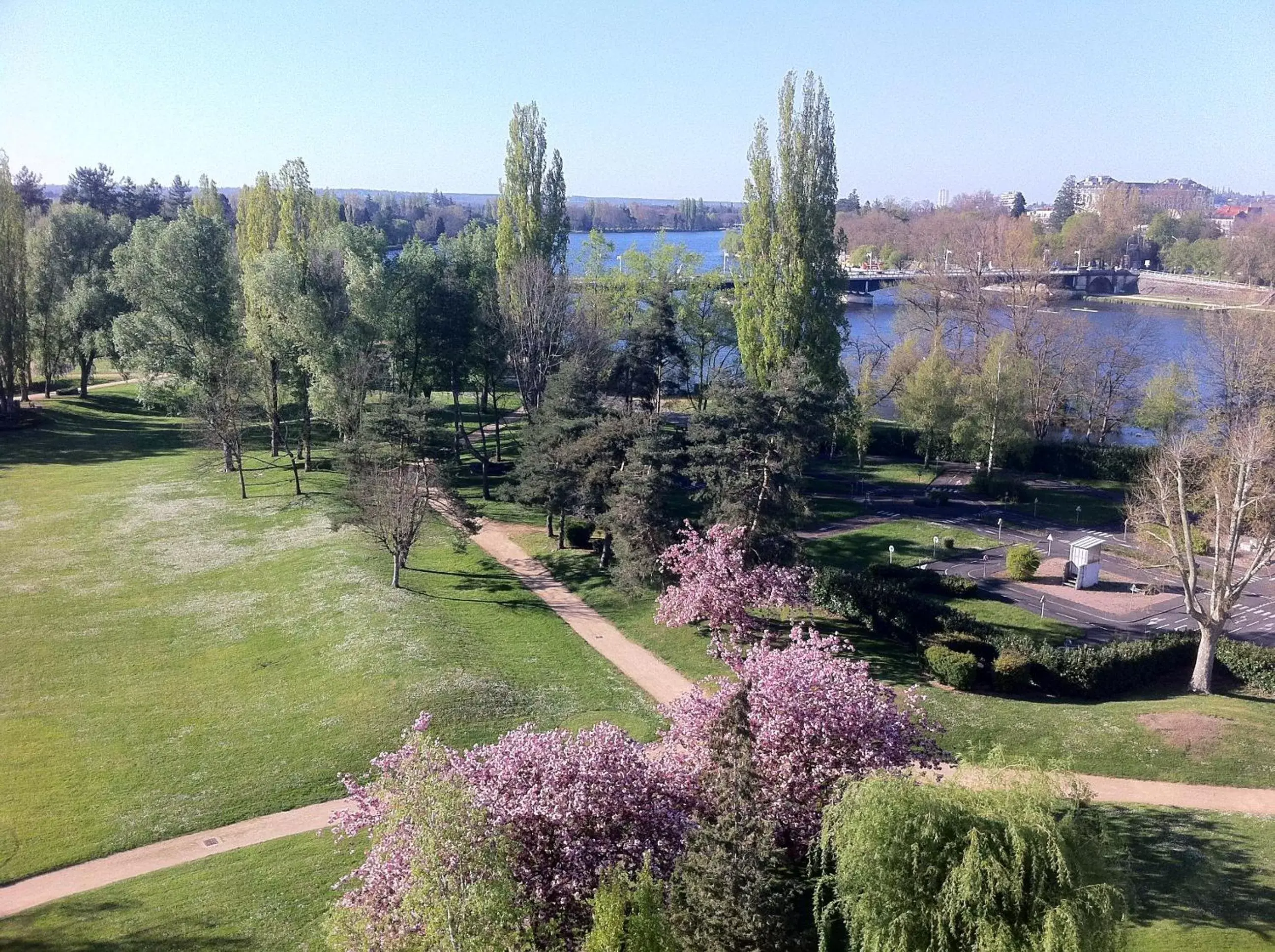 City view in Brit Hotel Le Parc Vichy