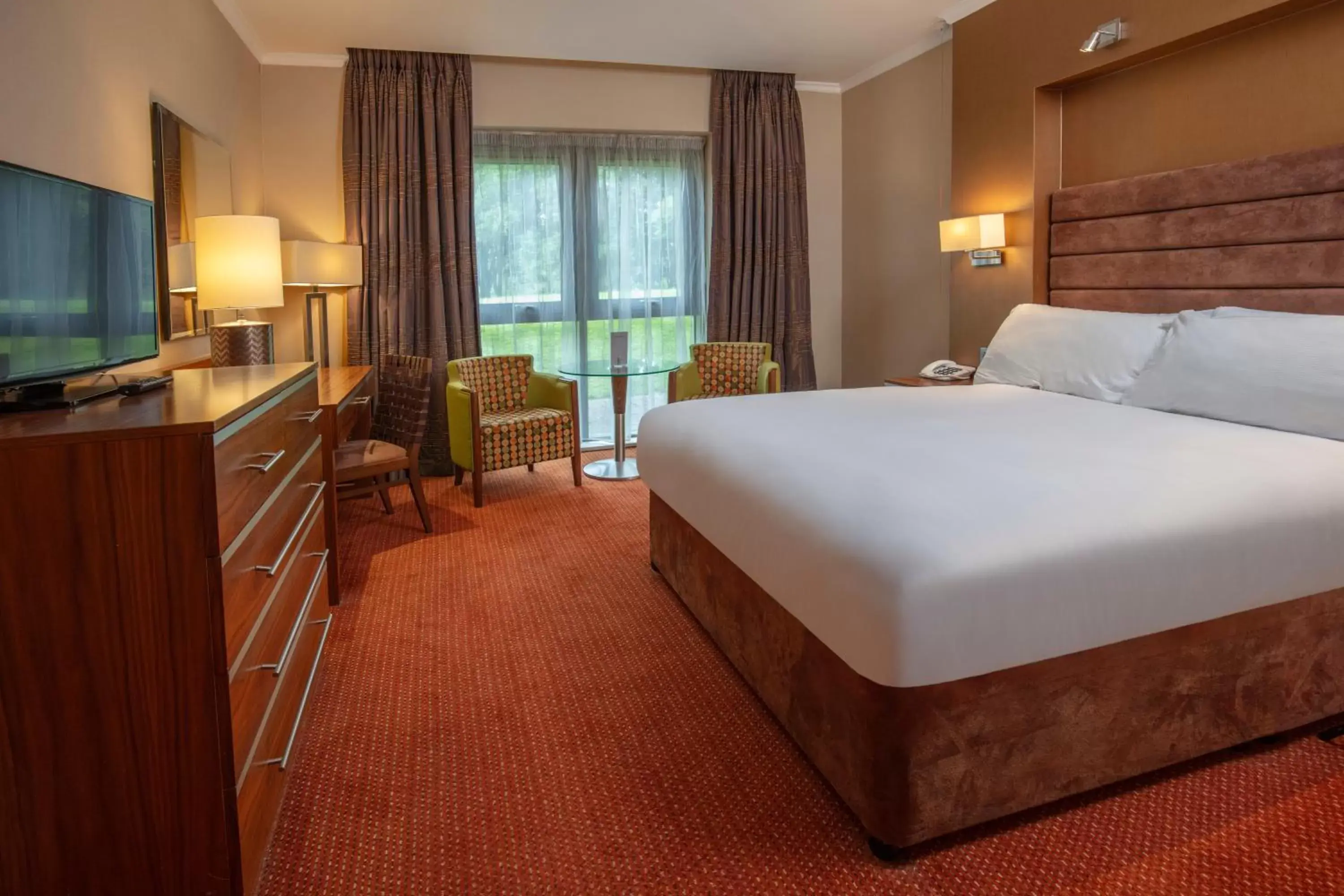 Bed in Crewe Hall Hotel & Spa
