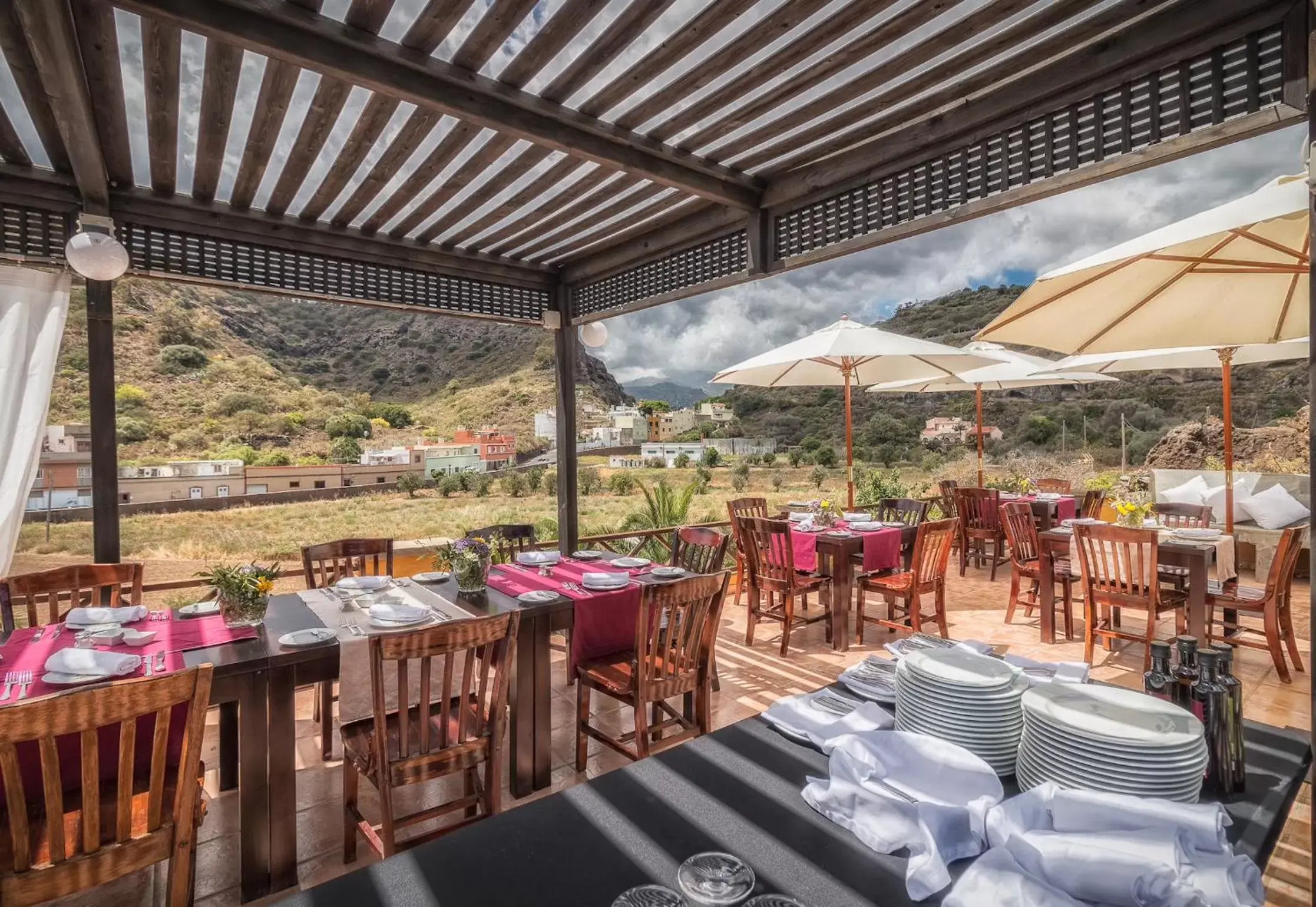 Balcony/Terrace, Restaurant/Places to Eat in Hotel Rural LIVVO Maipez