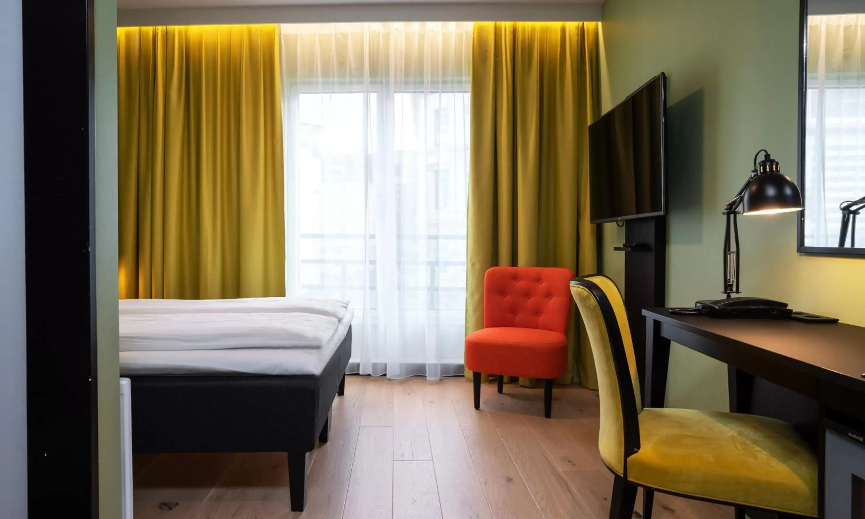 Bed in Thon Hotel Gyldenløve Bed in Thon Hotel Gyldenløve