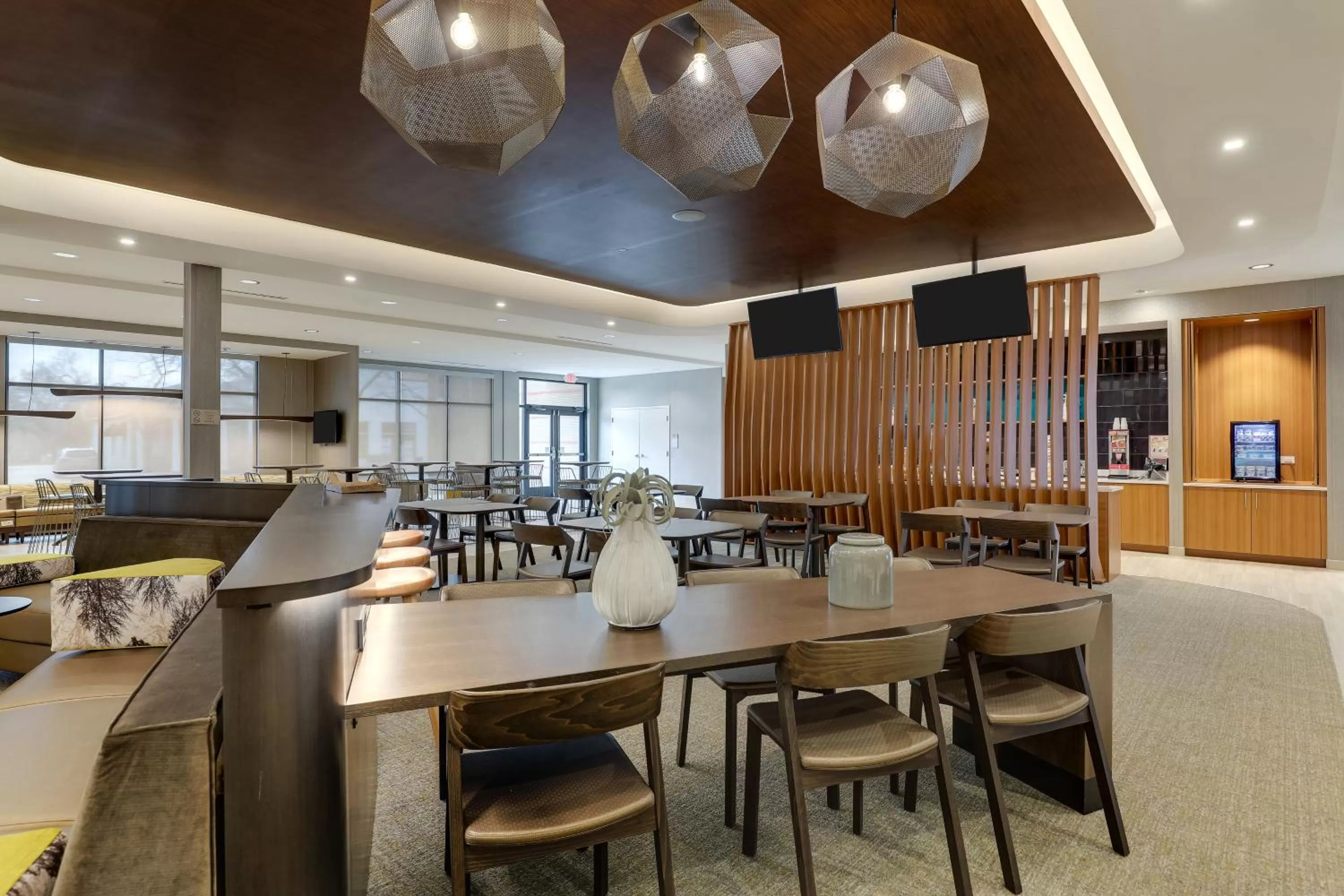 Seating area in SpringHill Suites by Marriott Cheraw