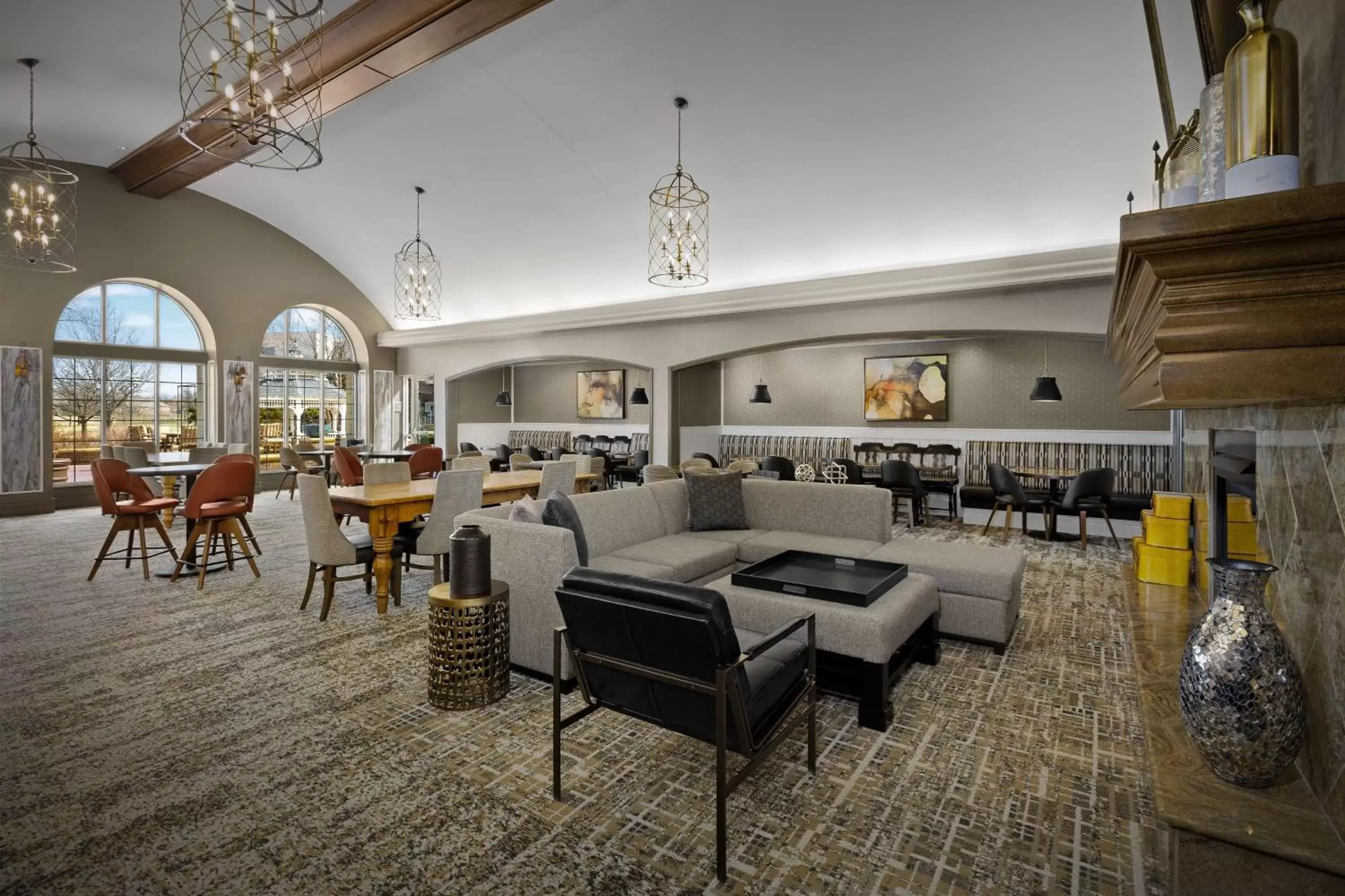 Lobby or reception, Restaurant/Places to Eat in Homewood Suites by Hilton at The Waterfront