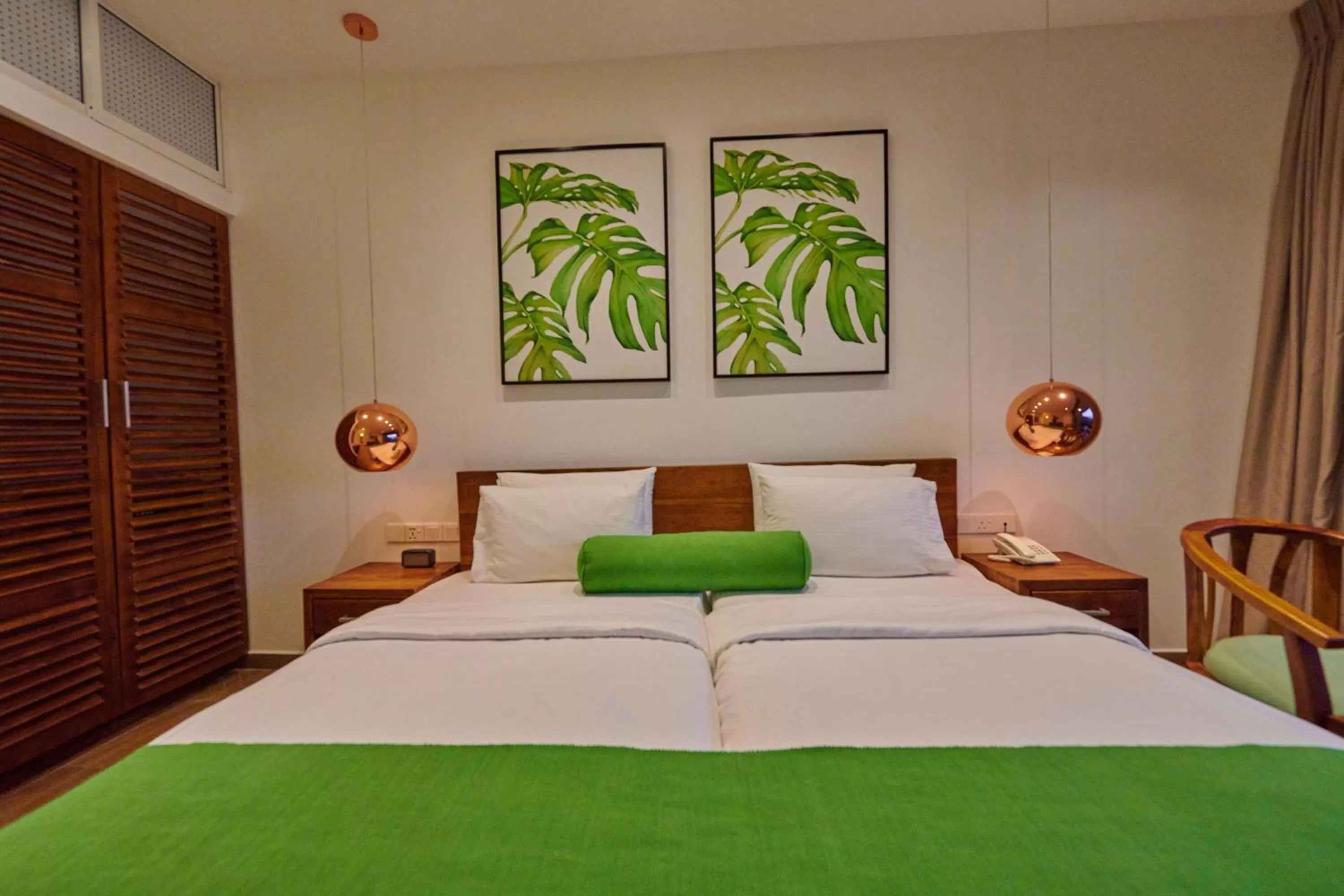 Bed in Agnus Unawatuna