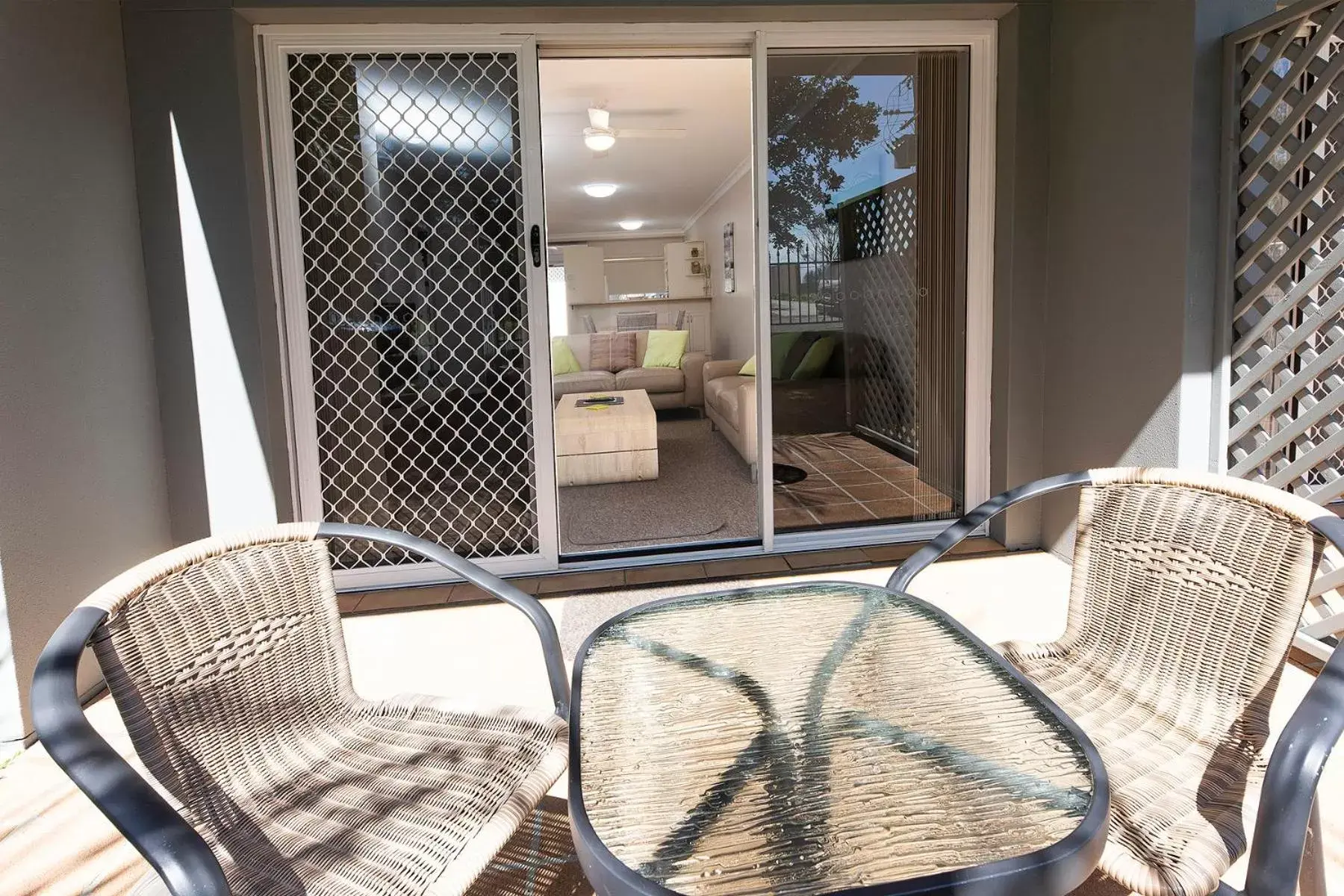 Seating Area in Meridian Beachside Apartments