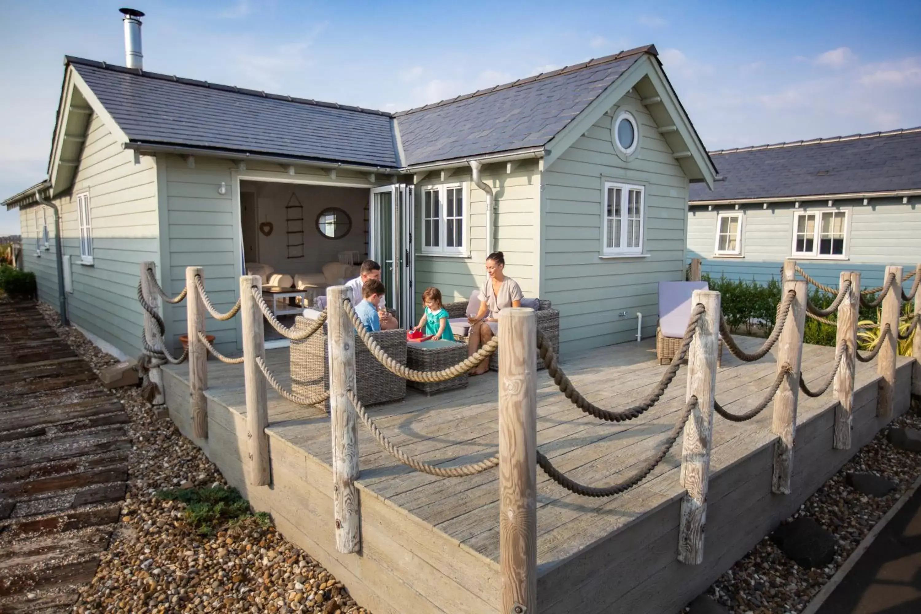 Patio in The Bay Filey