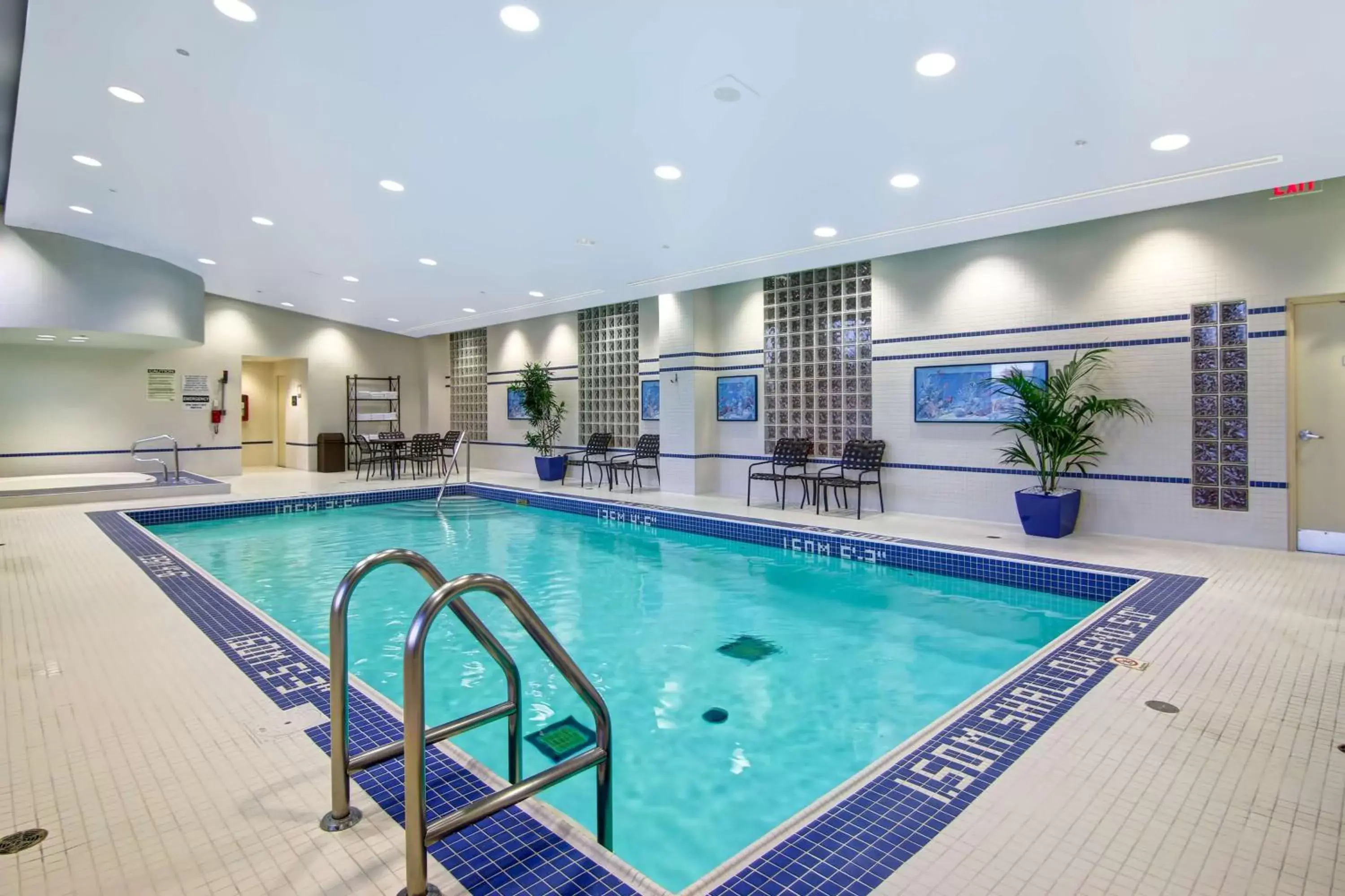 Pool view, Swimming Pool in Hilton Garden Inn Toronto/Markham