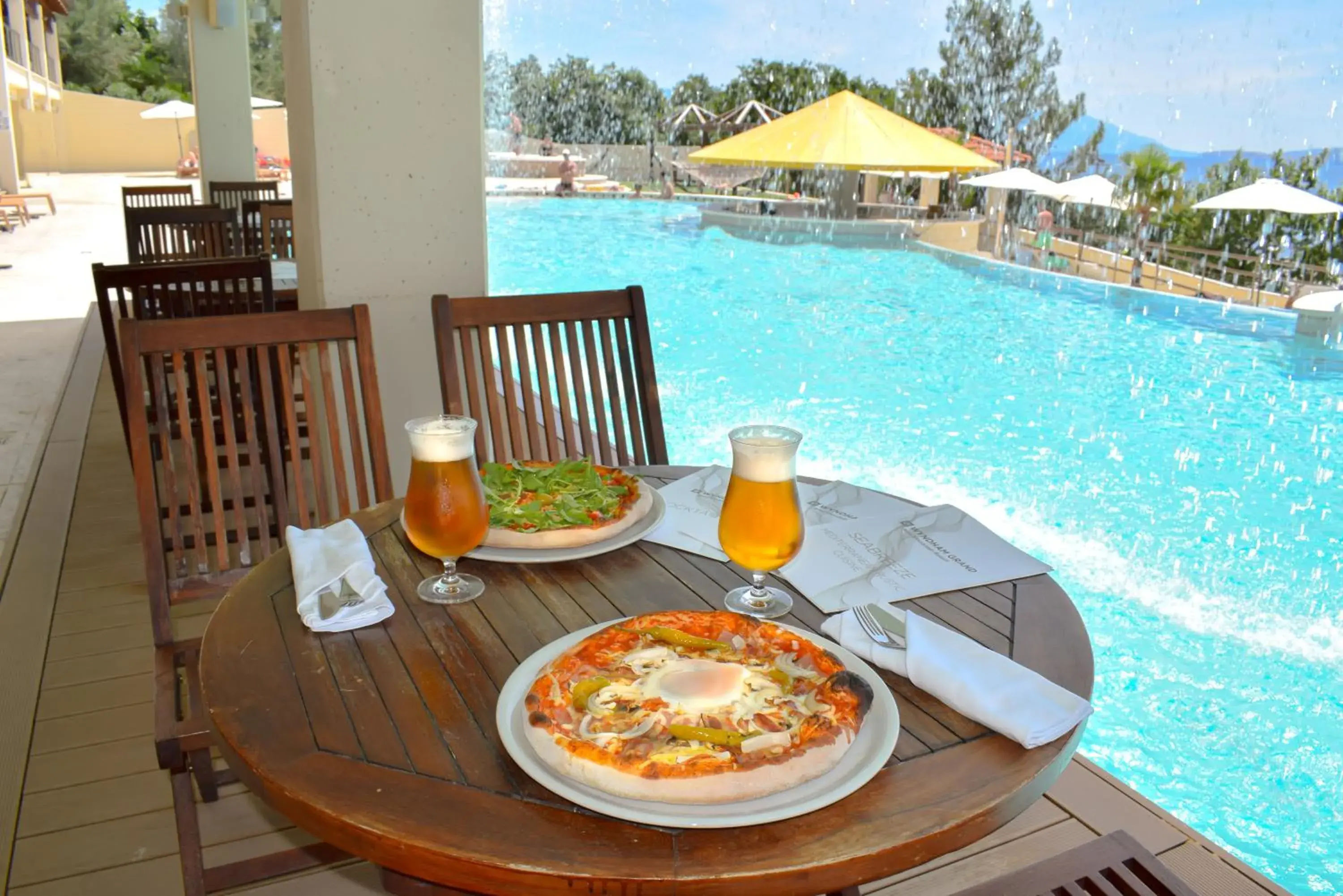 Restaurant/places to eat, Swimming Pool in Wyndham Grand Novi Vinodolski Resort