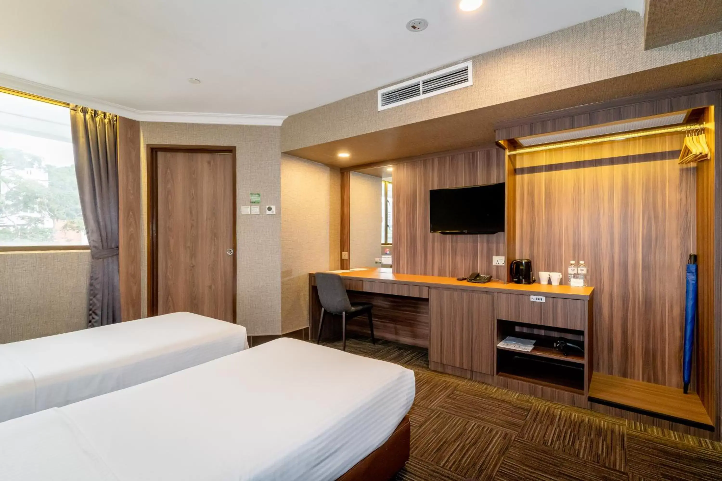 Bed in YMCA One Orchard Bed in YMCA One Orchard