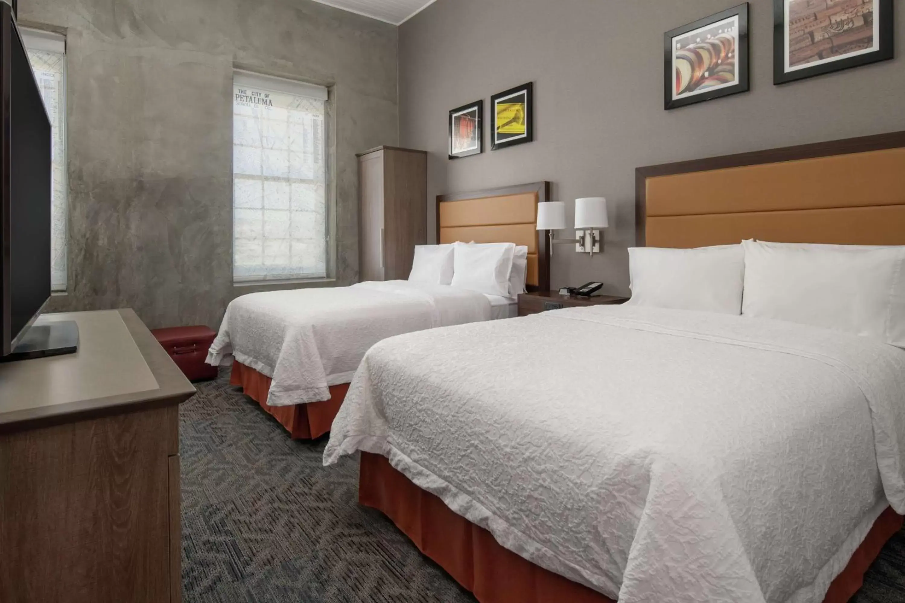 Bed in Hampton Inn Petaluma, Ca Bed in Hampton Inn Petaluma, Ca