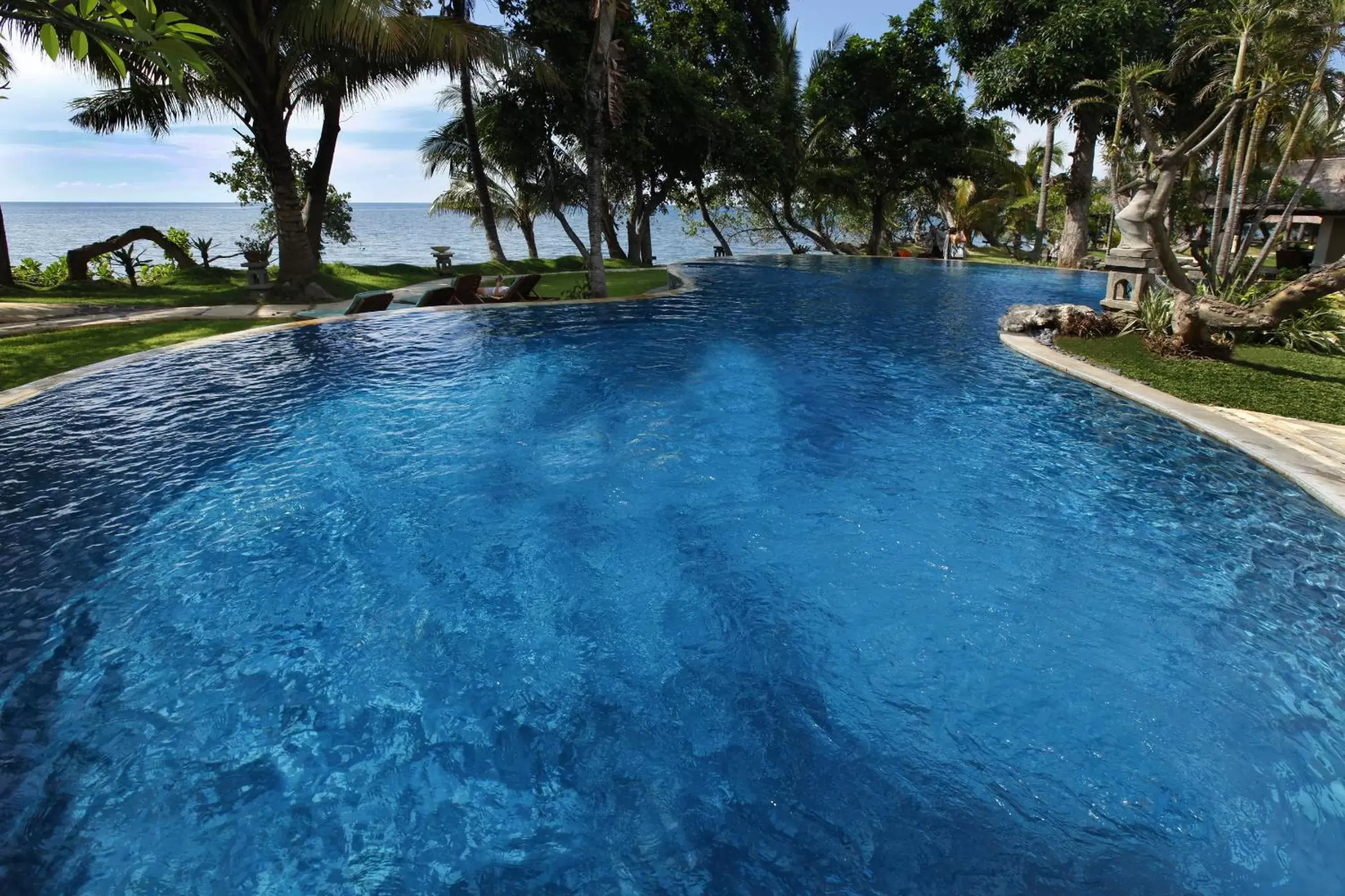 Decorative detail, Swimming Pool in Puri Bagus Lovina