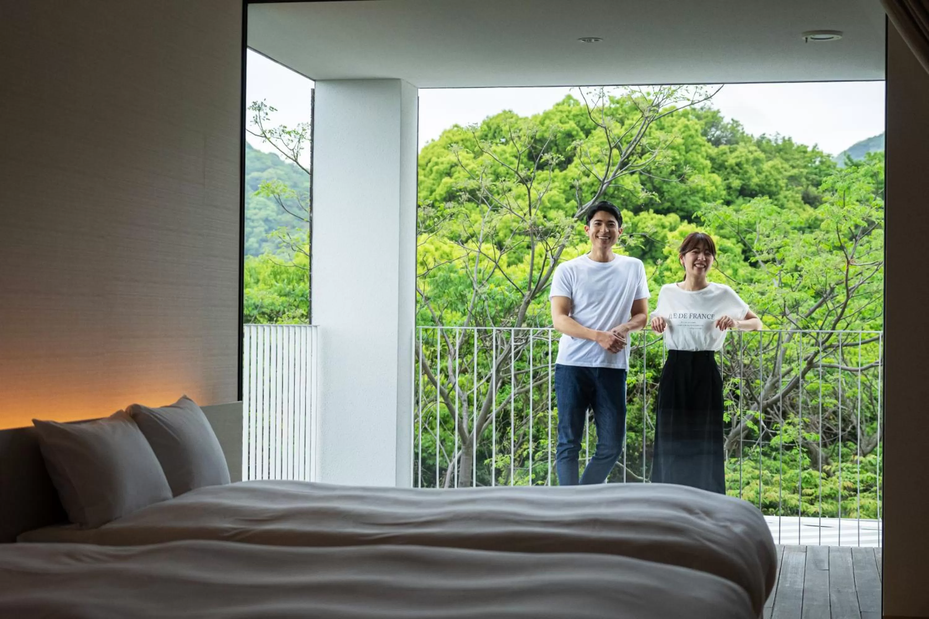 Natural landscape, Bed in Garden Terrace Nagasaki Hotels & Resorts
